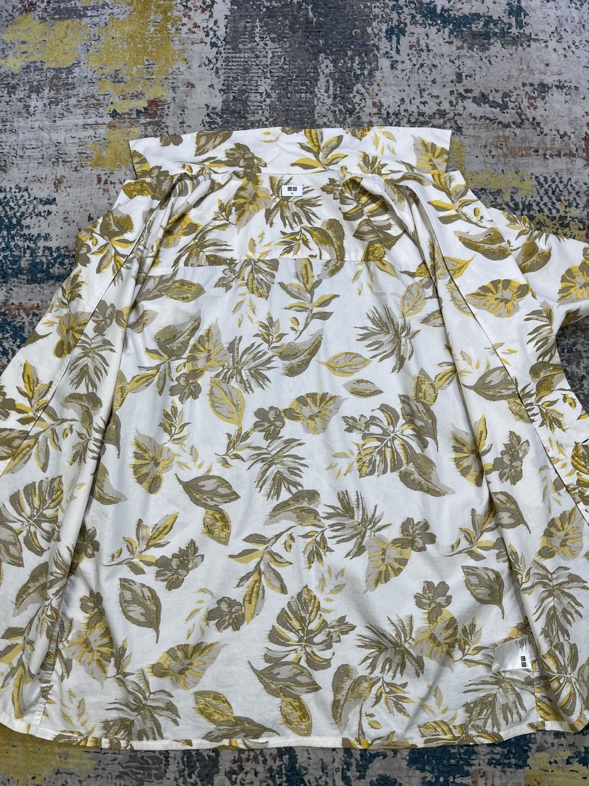 Uniqlo Uniqlo Botanical Print Aloha Hawaiian Shirt Size US M / EU 48-50 / 2 - 9 Thumbnail
