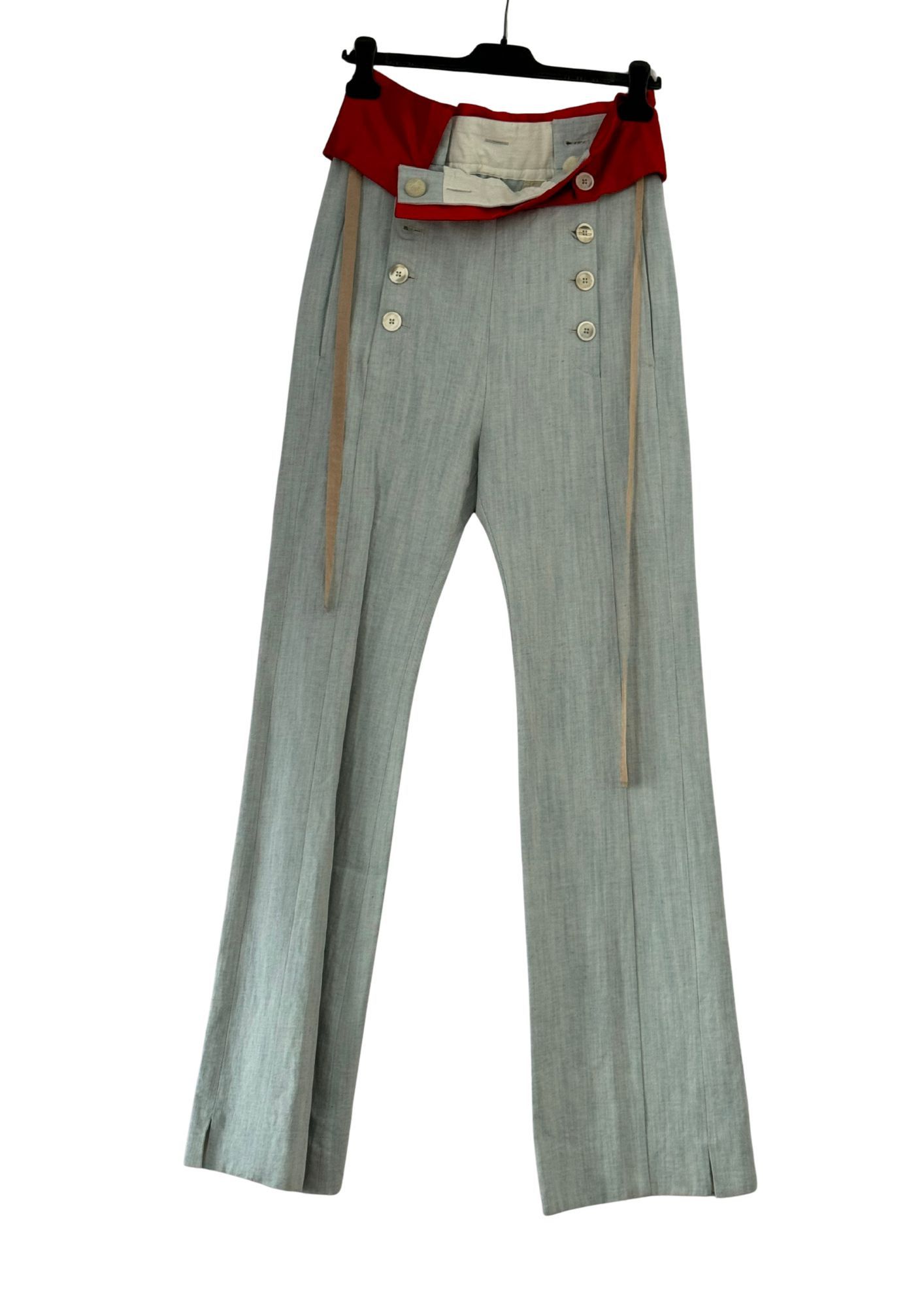 Ann Demeulemeester Ann Demeulemeester Trousers Size 26" / US 2 / IT 38 - 4 Thumbnail