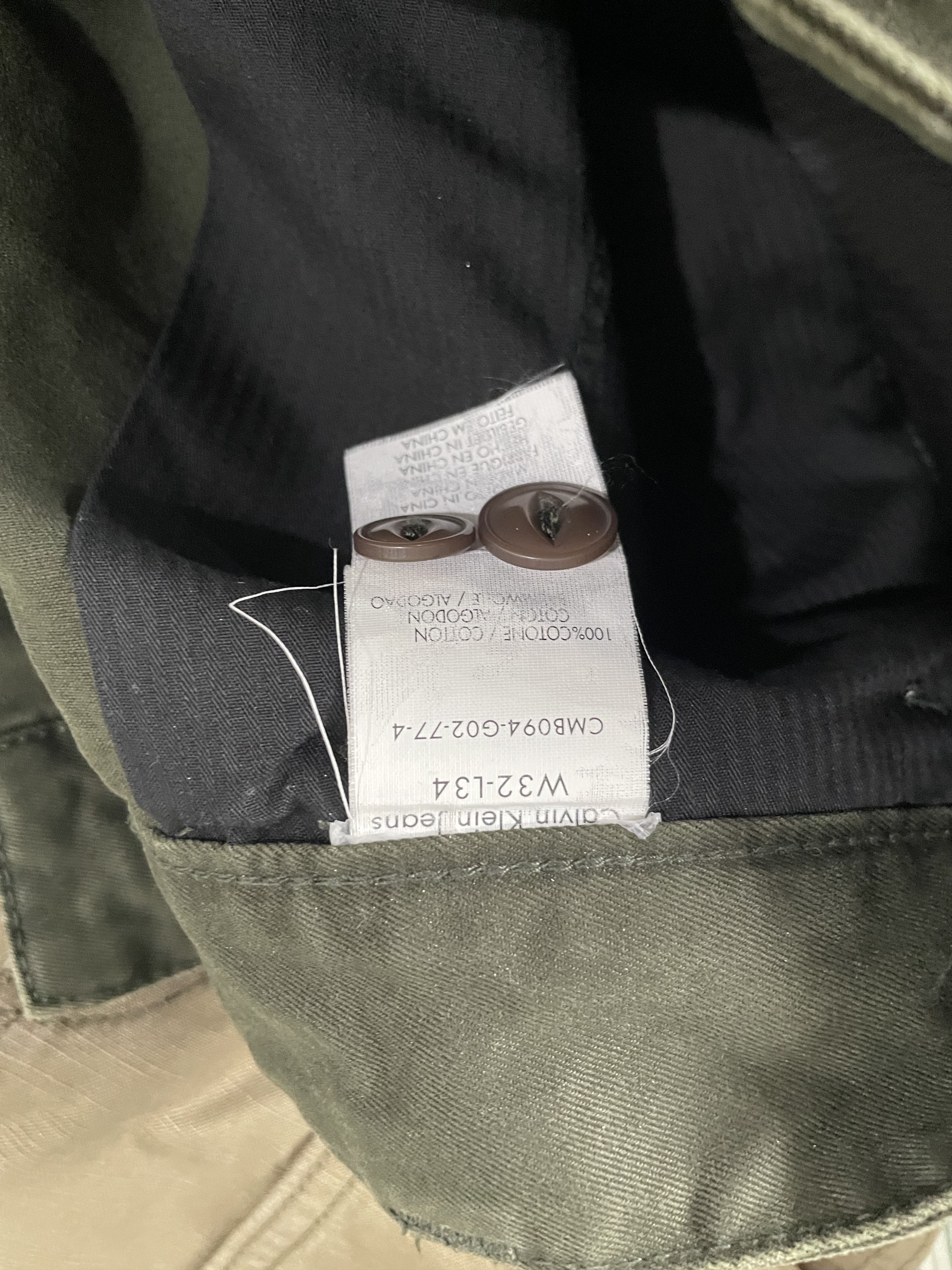 Calvin Klein × Vintage Vintage Calvin Klein Cargo Pants Size US 32 / EU 48 - 9 Thumbnail