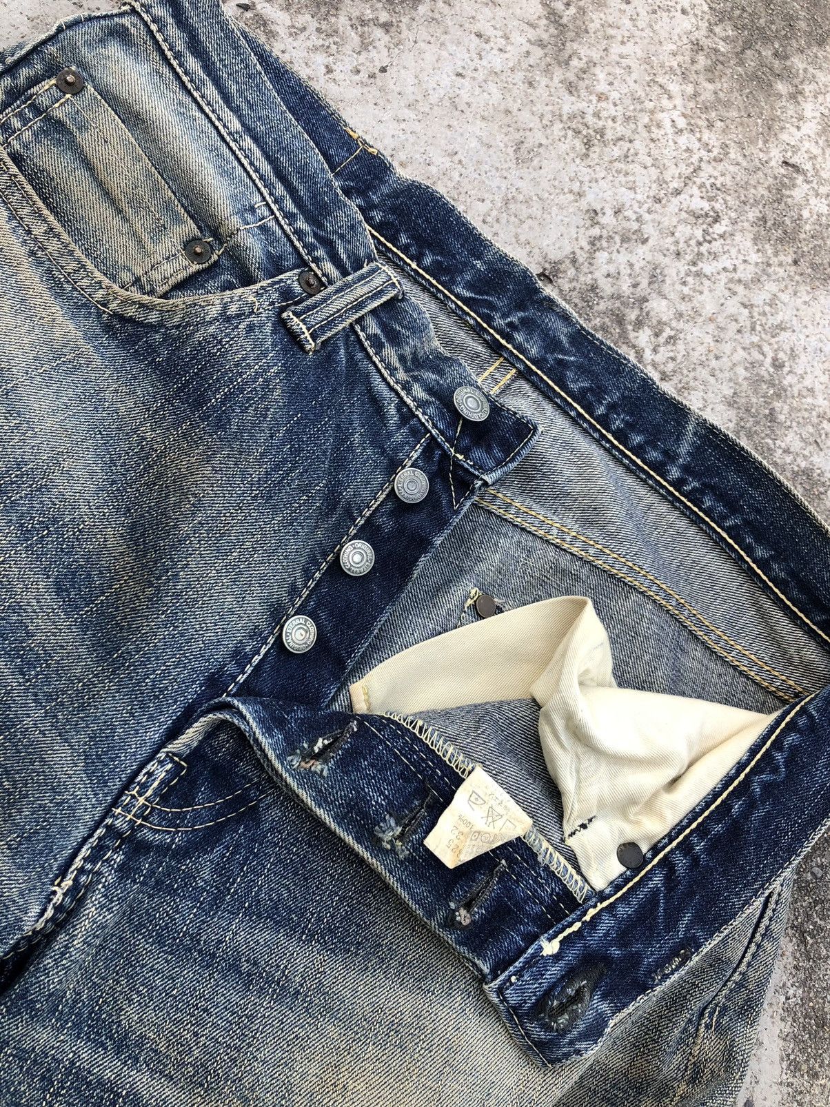 Eternal HALF SELVEDGE RUSTY DENIM BY ETERNAL JAPAN Size US 32 / EU 48 - 2 Thumbnail
