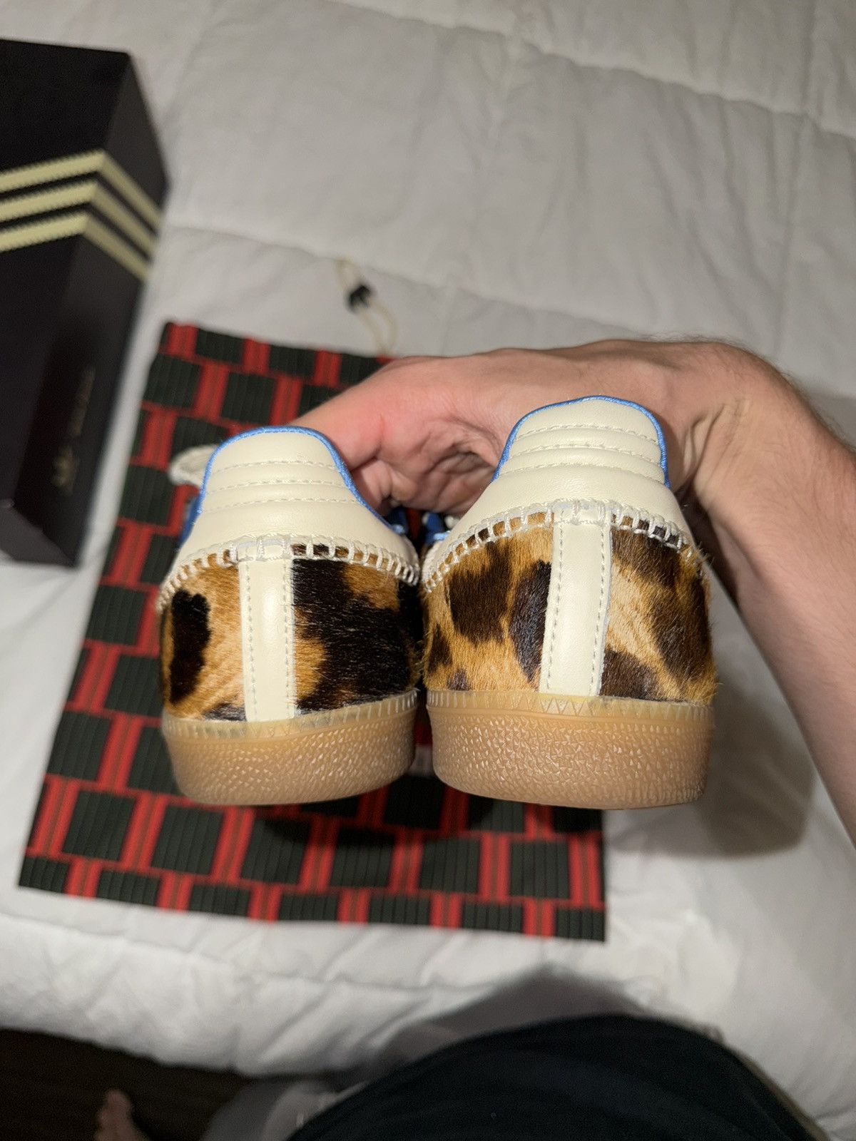 Adidas × Wales Bonner Wales Bonner x Adidas Samba Leopard print Size US 10.5 / EU 43-44 - 7 Thumbnail