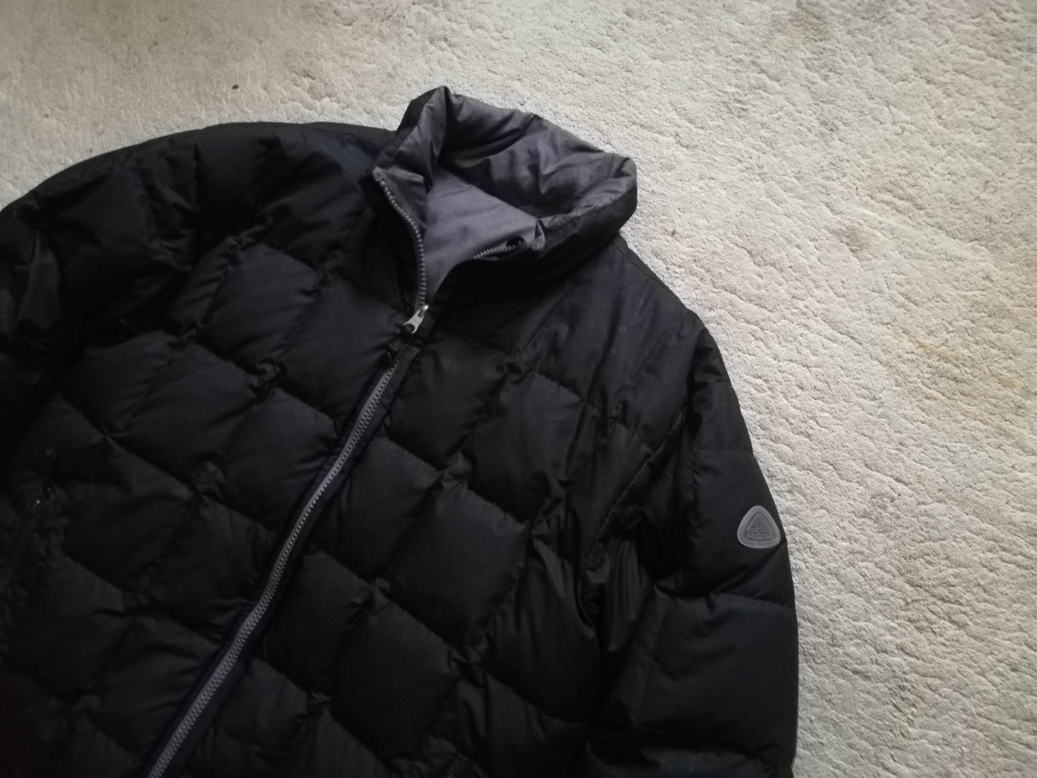 Nike × Nike ACG × Vintage Vintage Nike ACG Reversible Black Puffer Down Jacket Size US L / EU 52-54 / 3 - 3 Thumbnail
