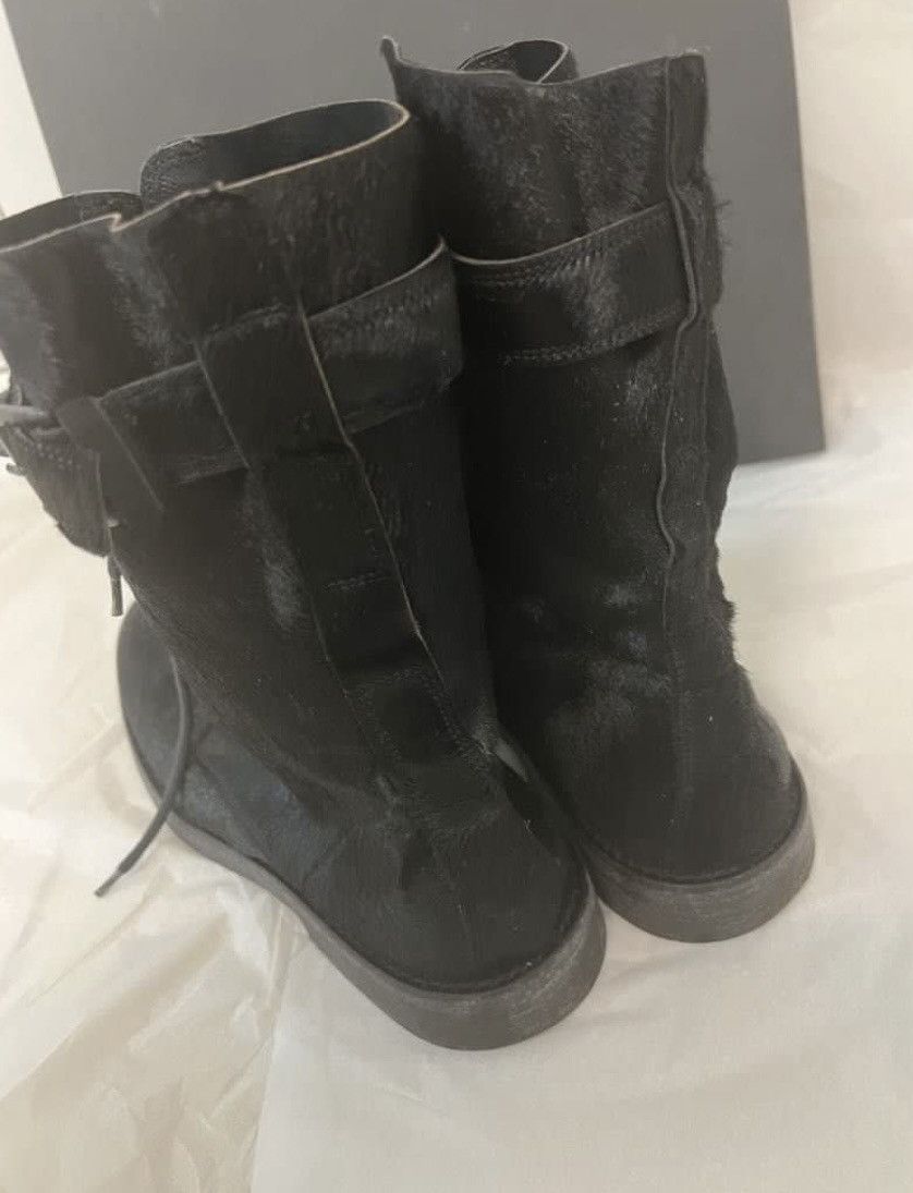 Ann Demeulemeester Ann Demeulemeester pony hair boots horse hair Size US 9 / IT 39 - 2 Thumbnail