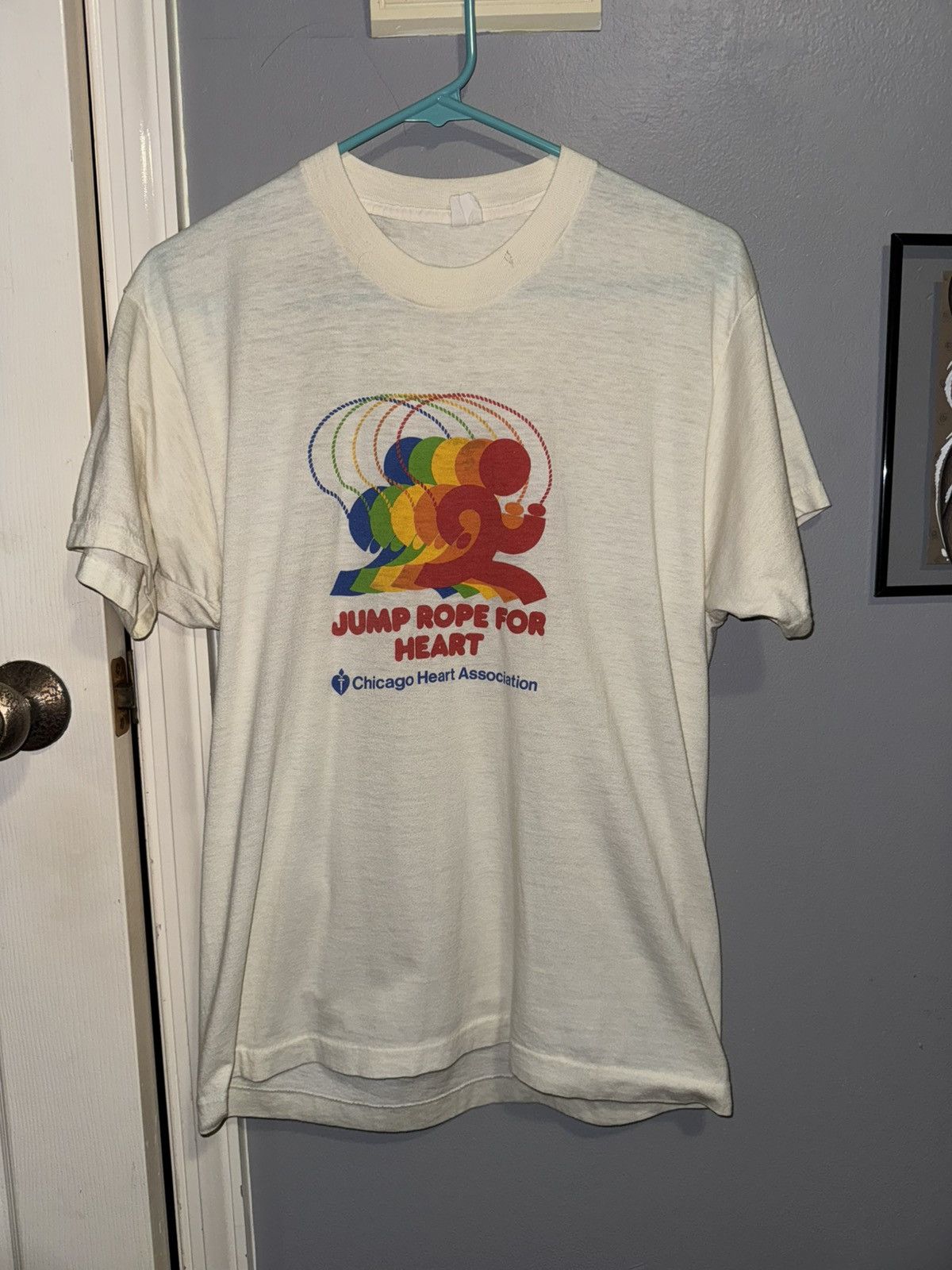 Vintage Vintage Chicago Heart Association Tee Size US S / EU 44-46 / 1 - 1 Thumbnail