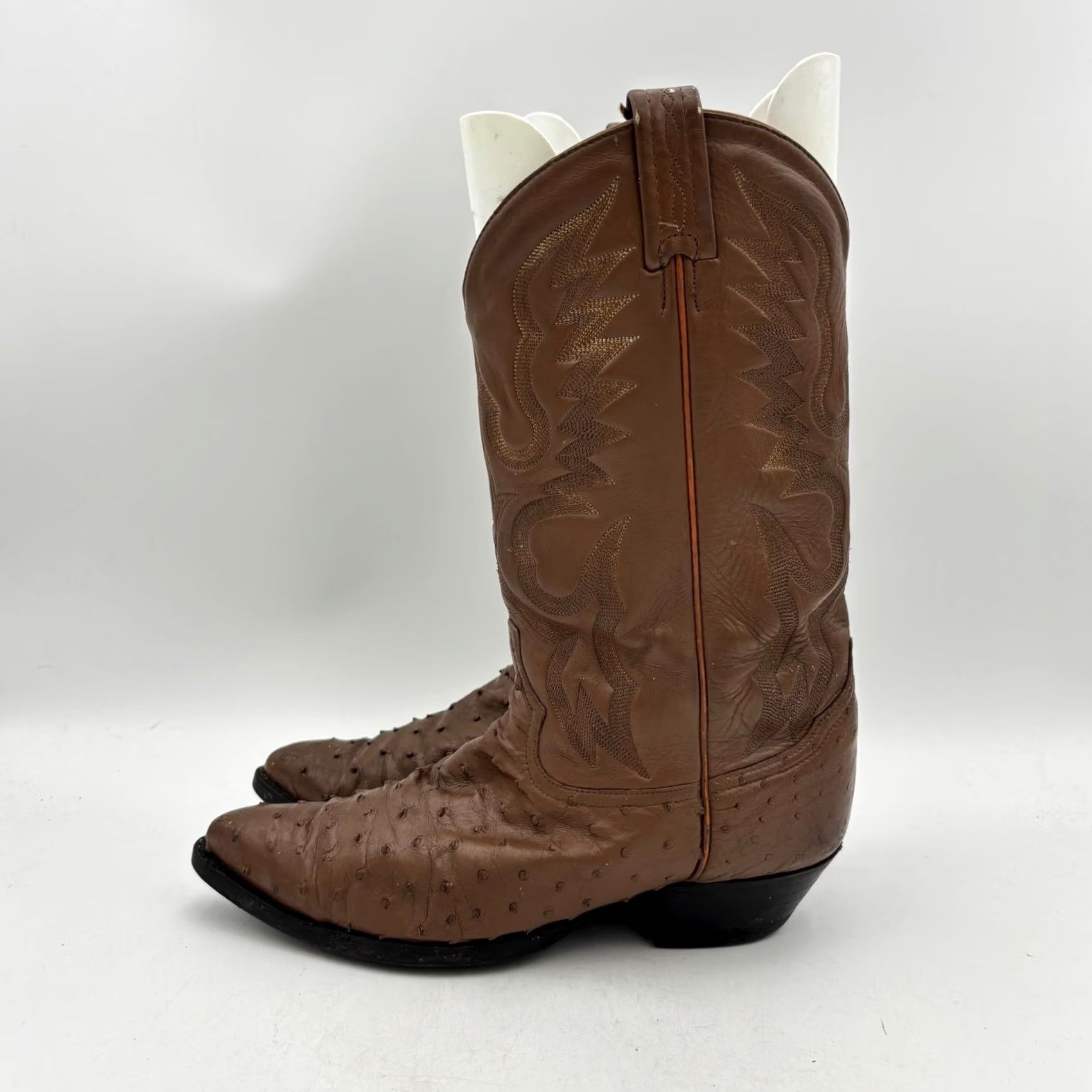 Tony Lama Tony Lama Western Boots Ostrich Leather Cowboy 9.5 EE Men's Size US 10 / EU 43 - 5 Thumbnail