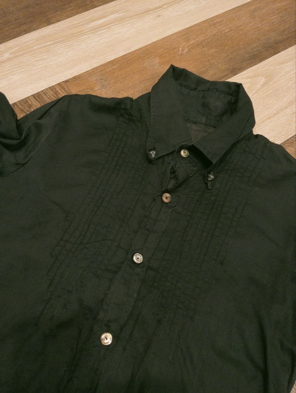 KMRii KMRii DISCHARGED LAYERED SHIRT Size US M / EU 48-50 / 2 - 9 Thumbnail