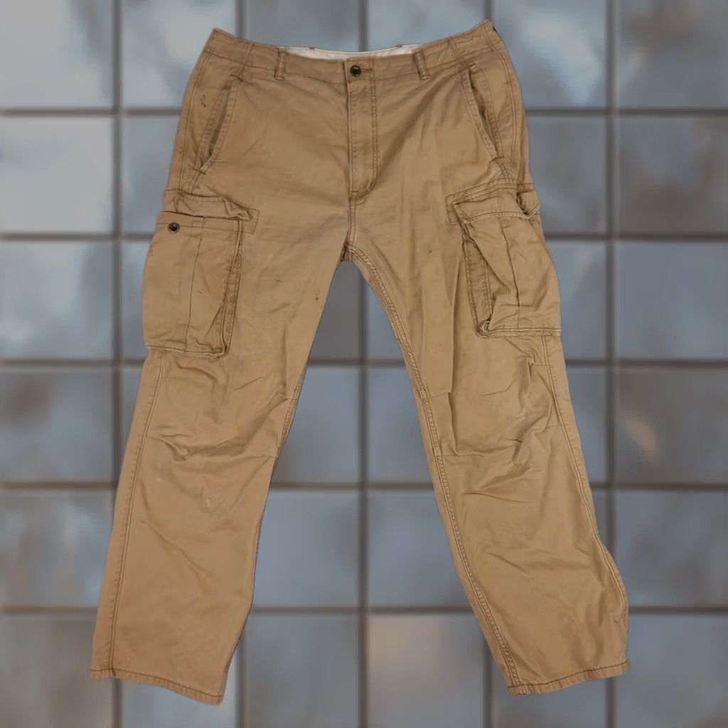 Levi's Levi's Pants Mens 36 Khaki Tan Cargo Utility Canvas Workwear Multi Pocket Grunge 90s Size US 36 / EU 52 - 1 Thumbnail