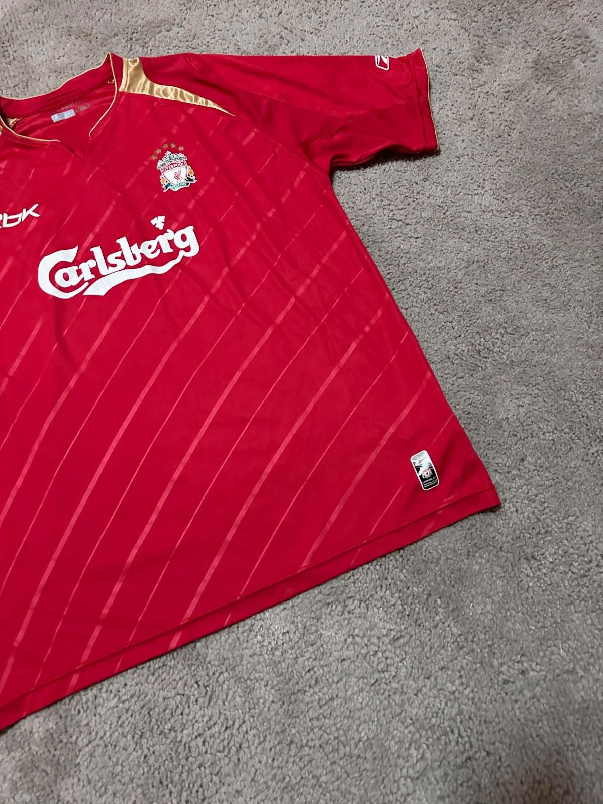 Reebok Reebok Liverpool 2005/2006 Home Football Shirt Soccer Jersey Size ONE SIZE - 2 Thumbnail