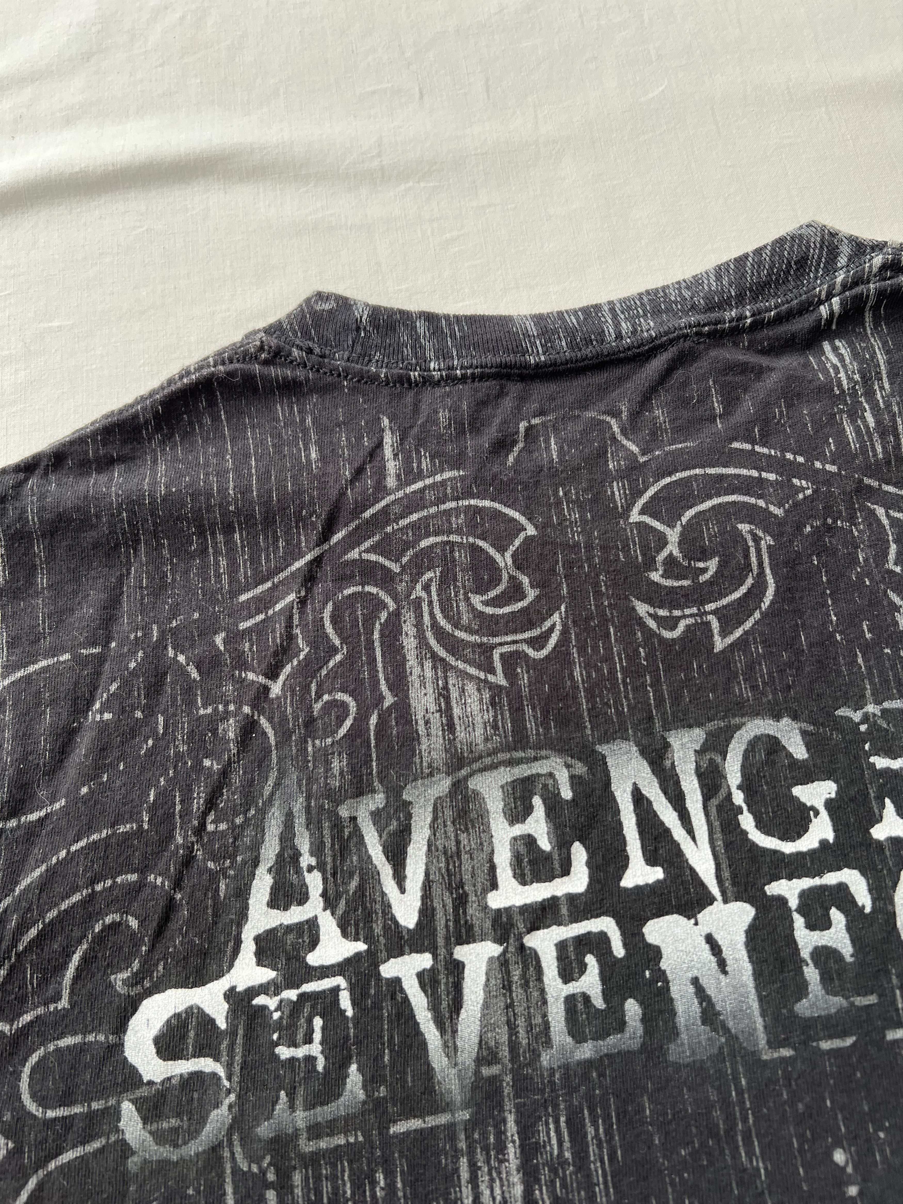 Band Tees Vintage 2011 Avenged Sevenfold Metal Band All Over Print Size US M / EU 48-50 / 2 - 14 Thumbnail