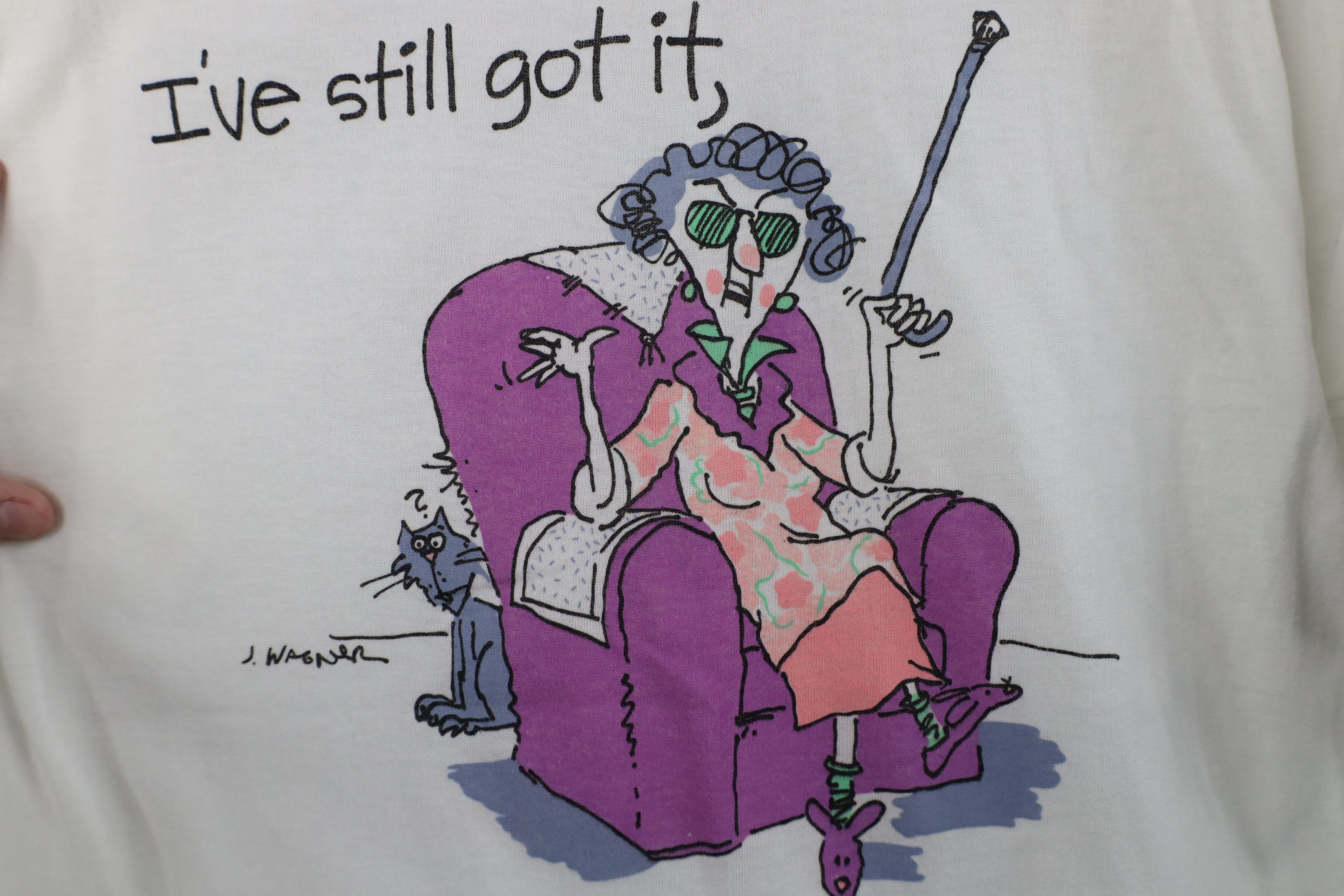 Vintage Vintage 80s 90s Still Got It But Nobody Wants It T-Shirt USA Size L / US 10 / IT 46 - 7 Thumbnail
