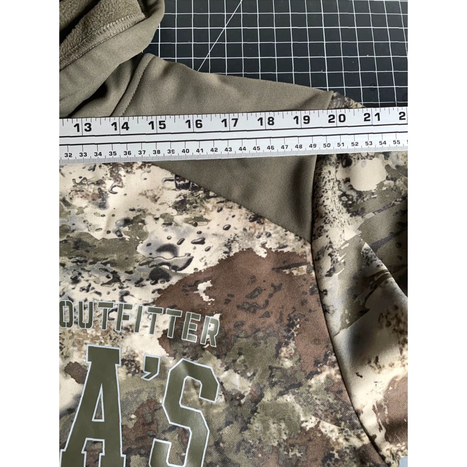 Vintage Cabela's Camouflage Hoodie Men's Small Brown Pullover Sweatshirt Polyester Size US S / EU 44-46 / 1 - 7 Thumbnail