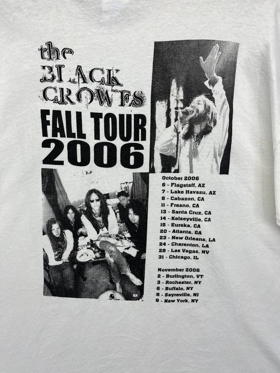 Band Tees Vintage The Black Crowes Punk Rock Band Tees T Shirts Size US L / EU 52-54 / 3 - 11 Thumbnail