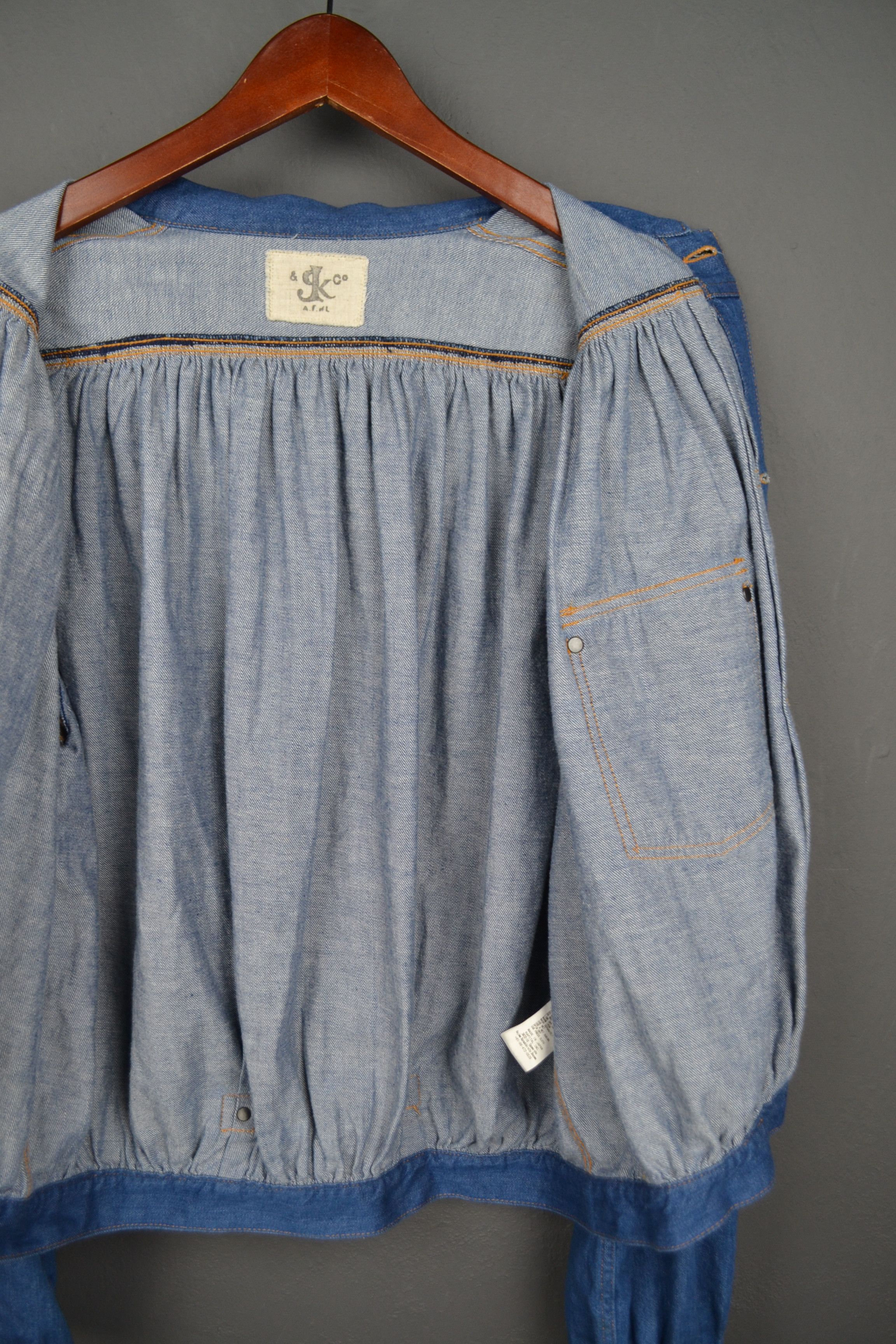 Kapital KAPITAL Gypsy Jacket 8 Oz Denim Type 1 Buckleback Size US M / EU 48-50 / 2 - 13 Thumbnail