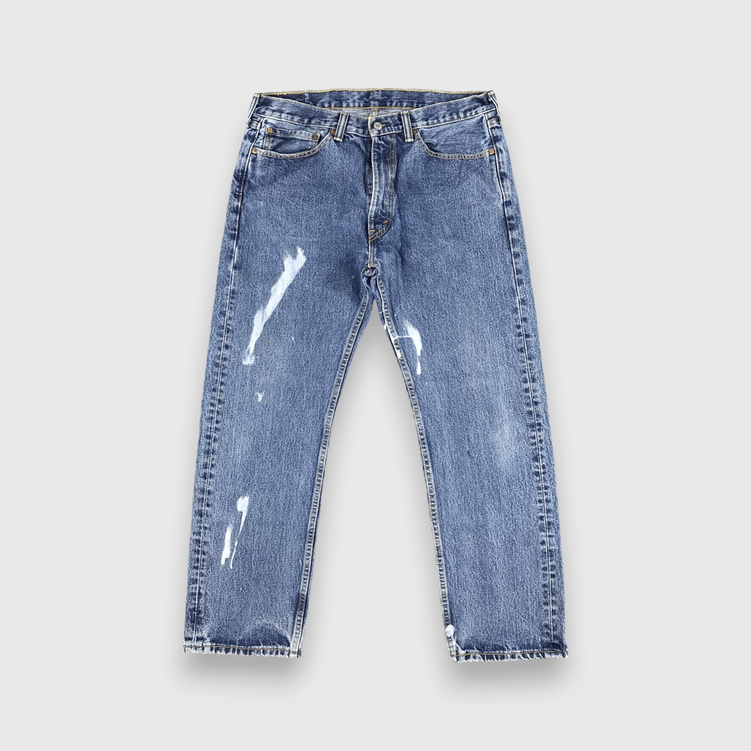 Levi's Vintage Blue Wash Levis 505 Jeans-J2147 Size US 36 / EU 52 - 1 Thumbnail