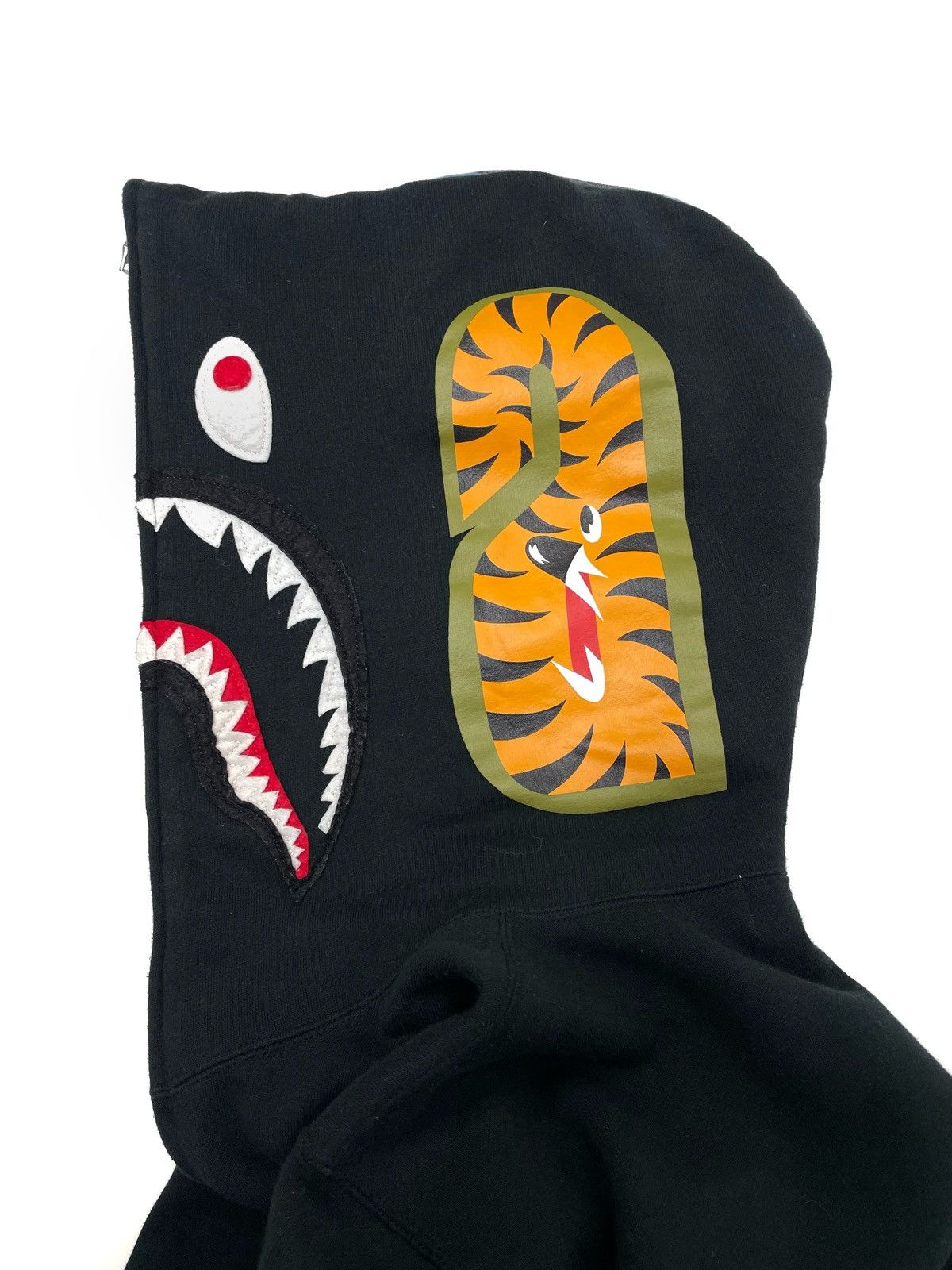 Bape BAPE Shark Full Zip Hoodie – Blue Camo – Size L Size US L / EU 52-54 / 3 - 5 Thumbnail