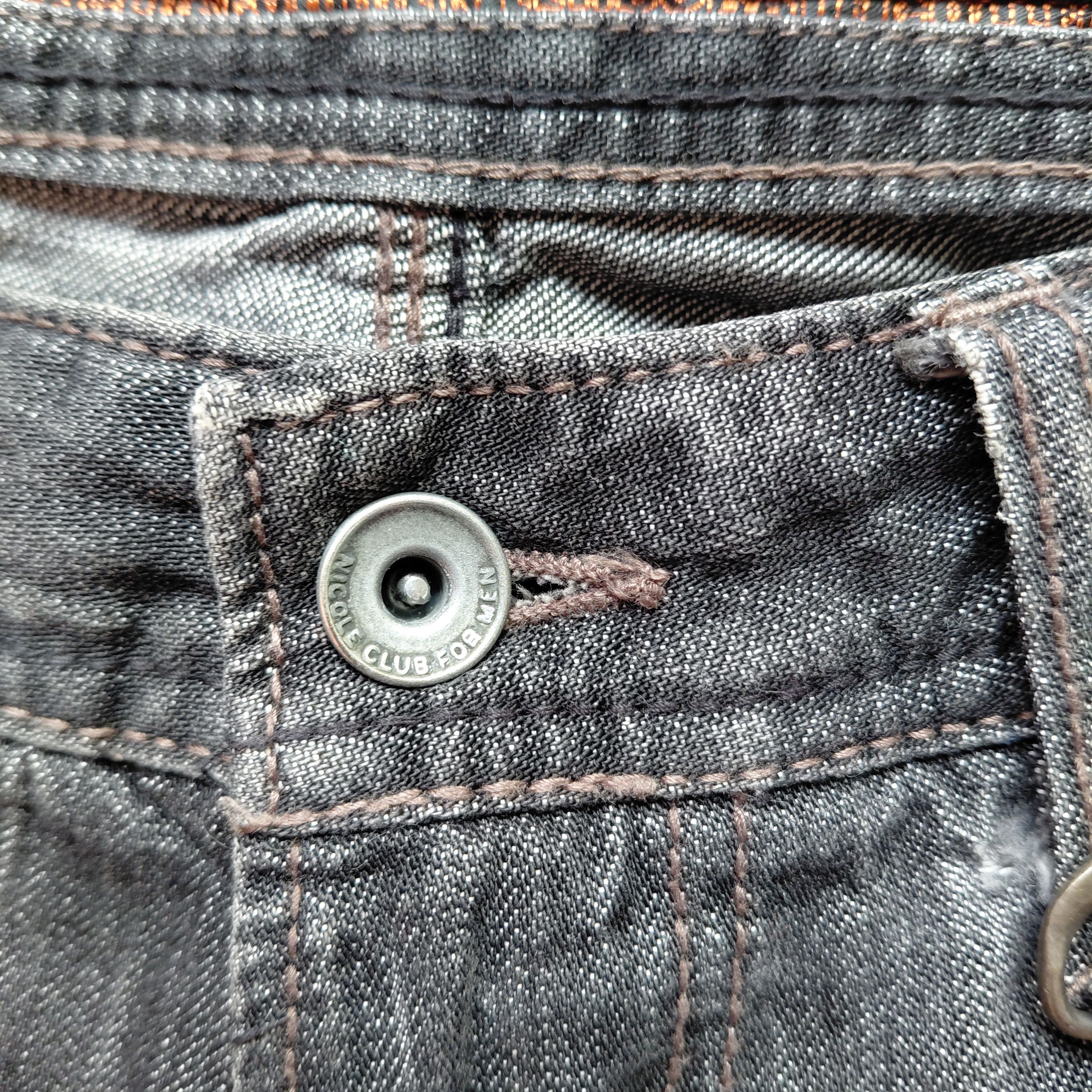 Nicole Club Nicole Club For Men Distresed Denim Pants Size US 30 / EU 46 - 7 Thumbnail