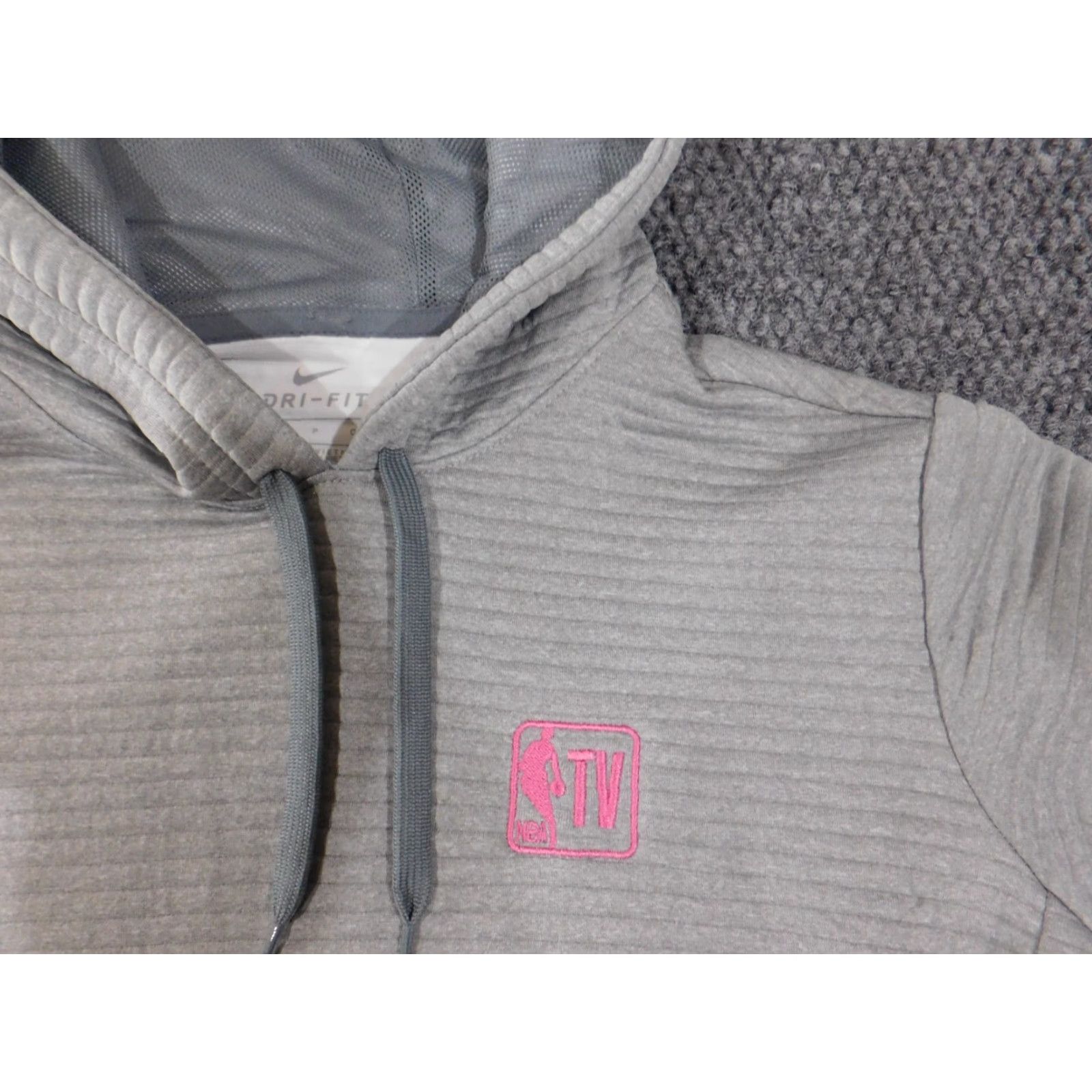 Nike Nike Hoodie Womens S Gray Pullover Dri-FIT Long Sleeve Crewneck Pocket NBA Swoosh Classic Pullover Sweatshirt Size S / US 4 / IT 40 - 5 Thumbnail