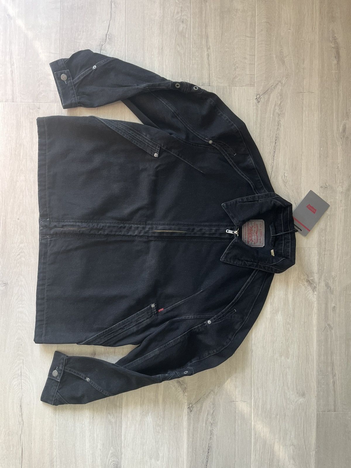 Kiko Kostadinov × Levi's Levi’s® x Kiko Kostadinov Denim Jacket Black XL NEW Size US XL / EU 56 / 4 - 4 Thumbnail