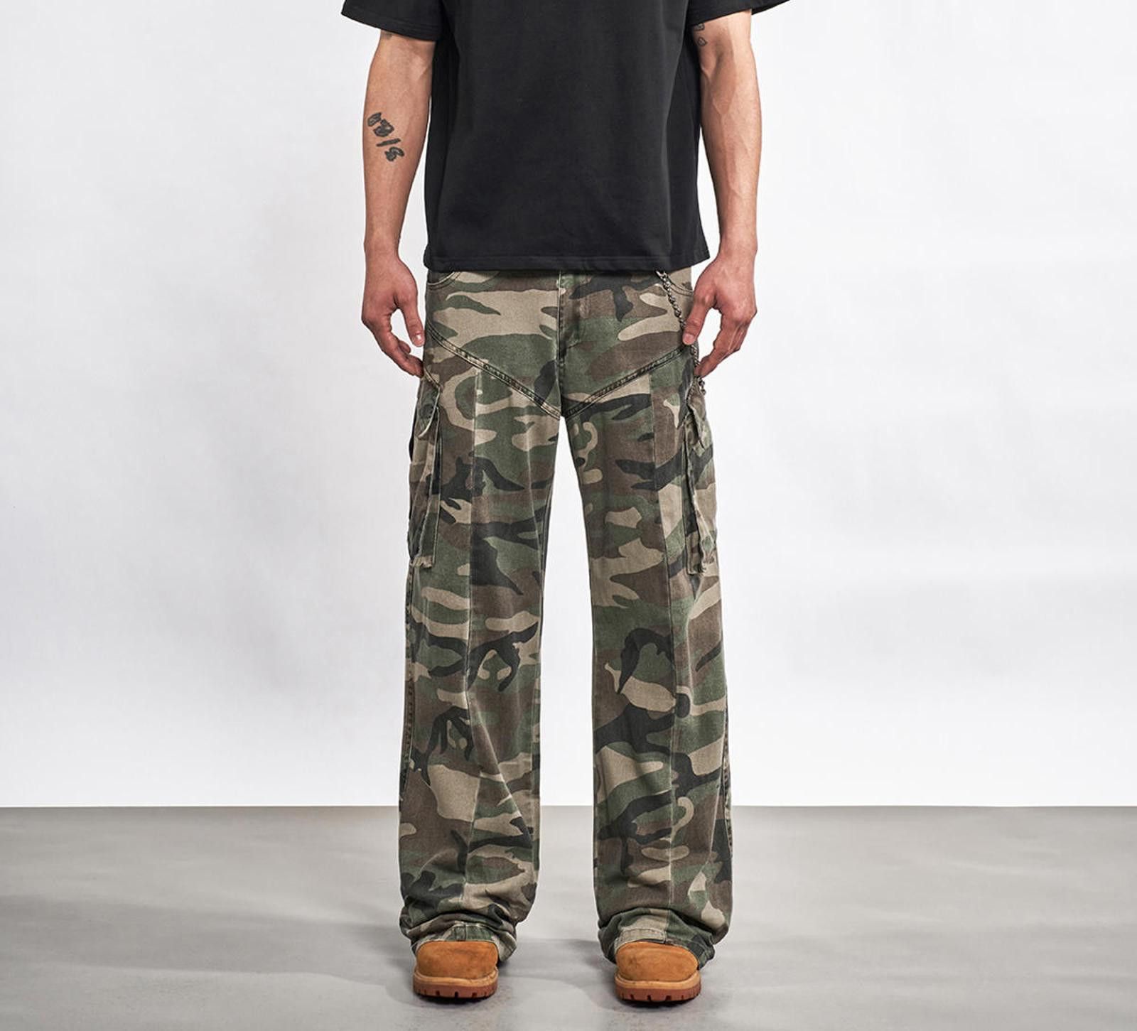Vintage Cargo Pants Wide Leg Pants Size US 32 / EU 48 - 5 Thumbnail