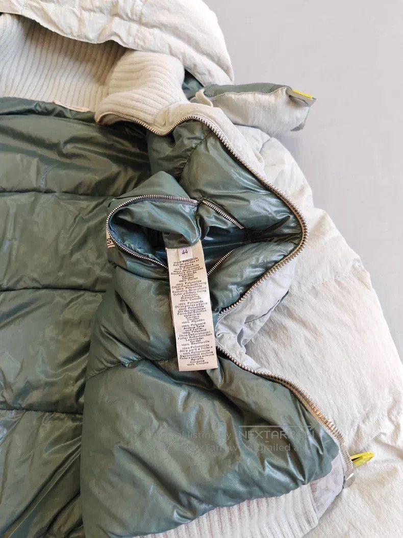 Hermes Hermes Puffer Jacket, Quilted Ribbed Hood, Color Block, Lo Size US S / EU 44-46 / 1 - 6 Thumbnail