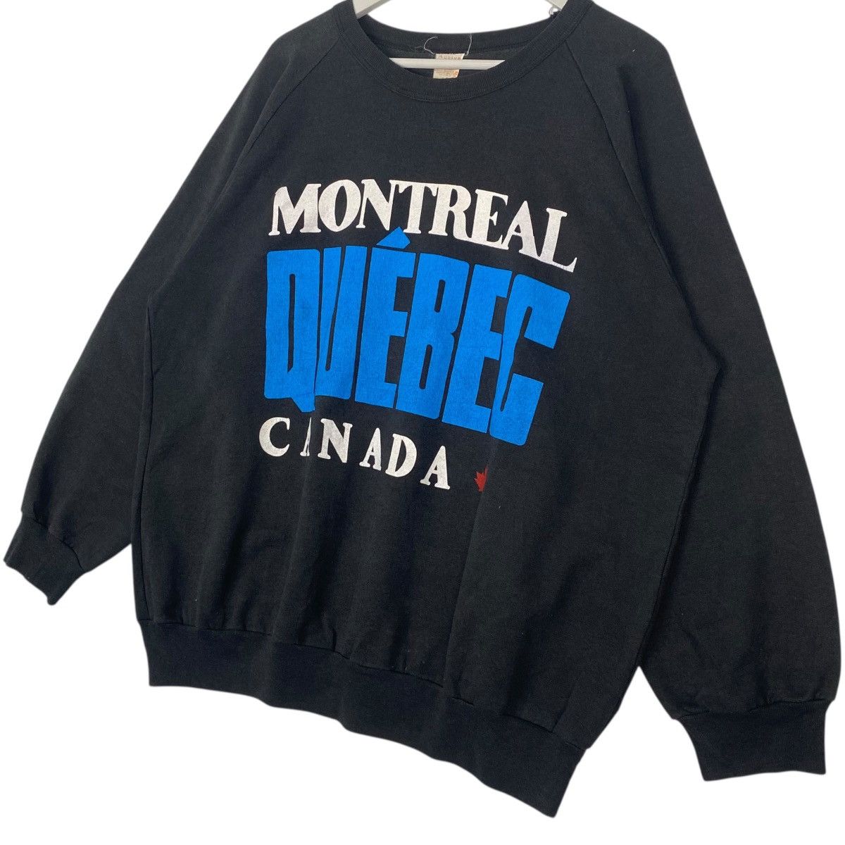 Other Vintage Montreal CanadaSweatshirt Blue/Black Big Logo Size L Size US L / EU 52-54 / 3 - 2 Thumbnail