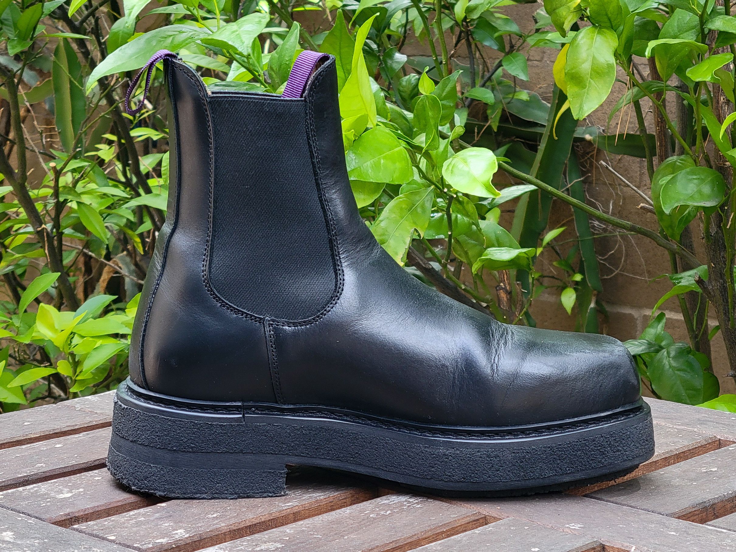 Eytys Ortega Black Leather Chelsea Boots Size US 7 / EU 40 - 5 Thumbnail