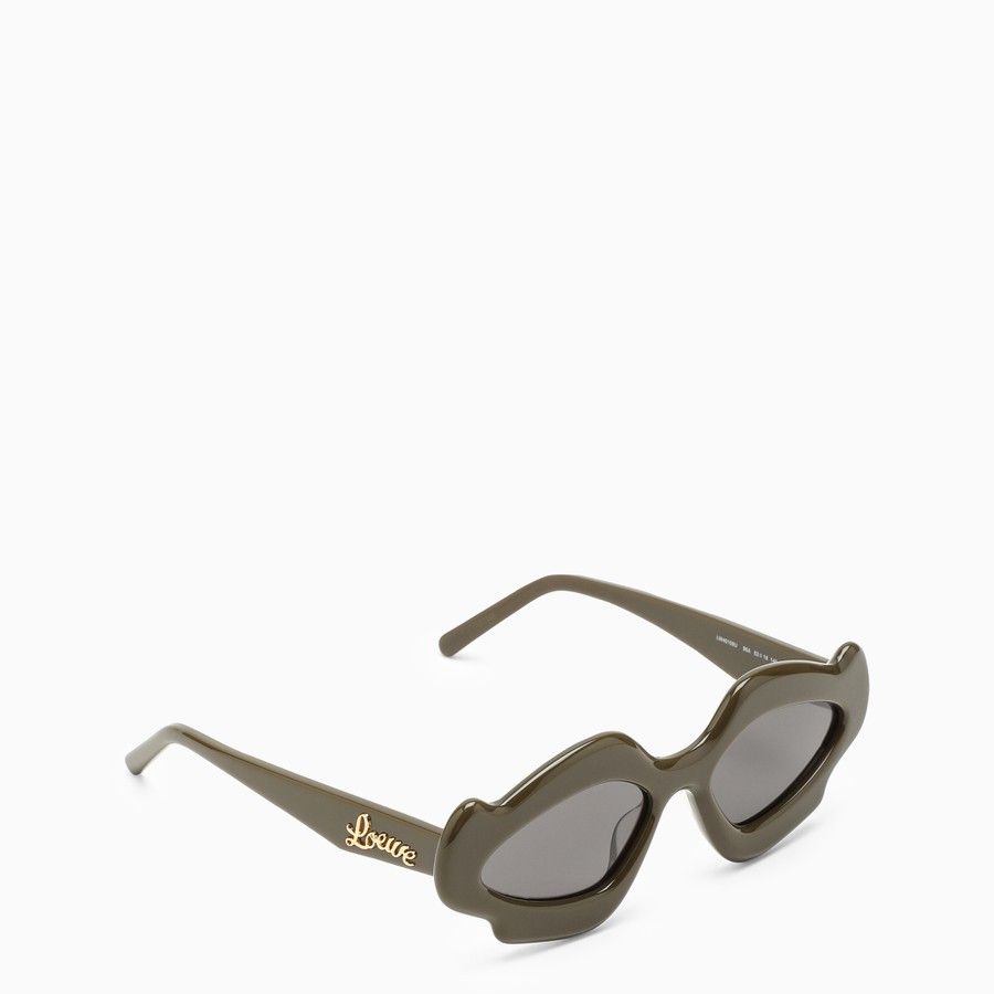 Loewe o1d2blof0824 Size: OS / Acetate Sunglasses in Green Size ONE SIZE - 2 Thumbnail