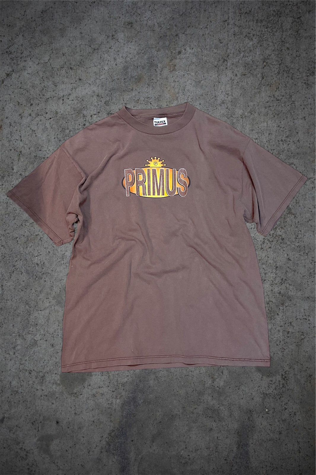 Band Tees × Vintage VINTAGE 90S PRIMUS BACK IN BROWN BAND TEE 