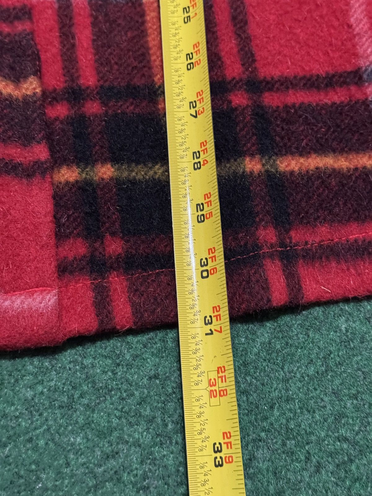 Vintage Vintage Wool Thick Flannel Plaid Large Button Up Shirt Size US L / EU 52-54 / 3 - 6 Thumbnail