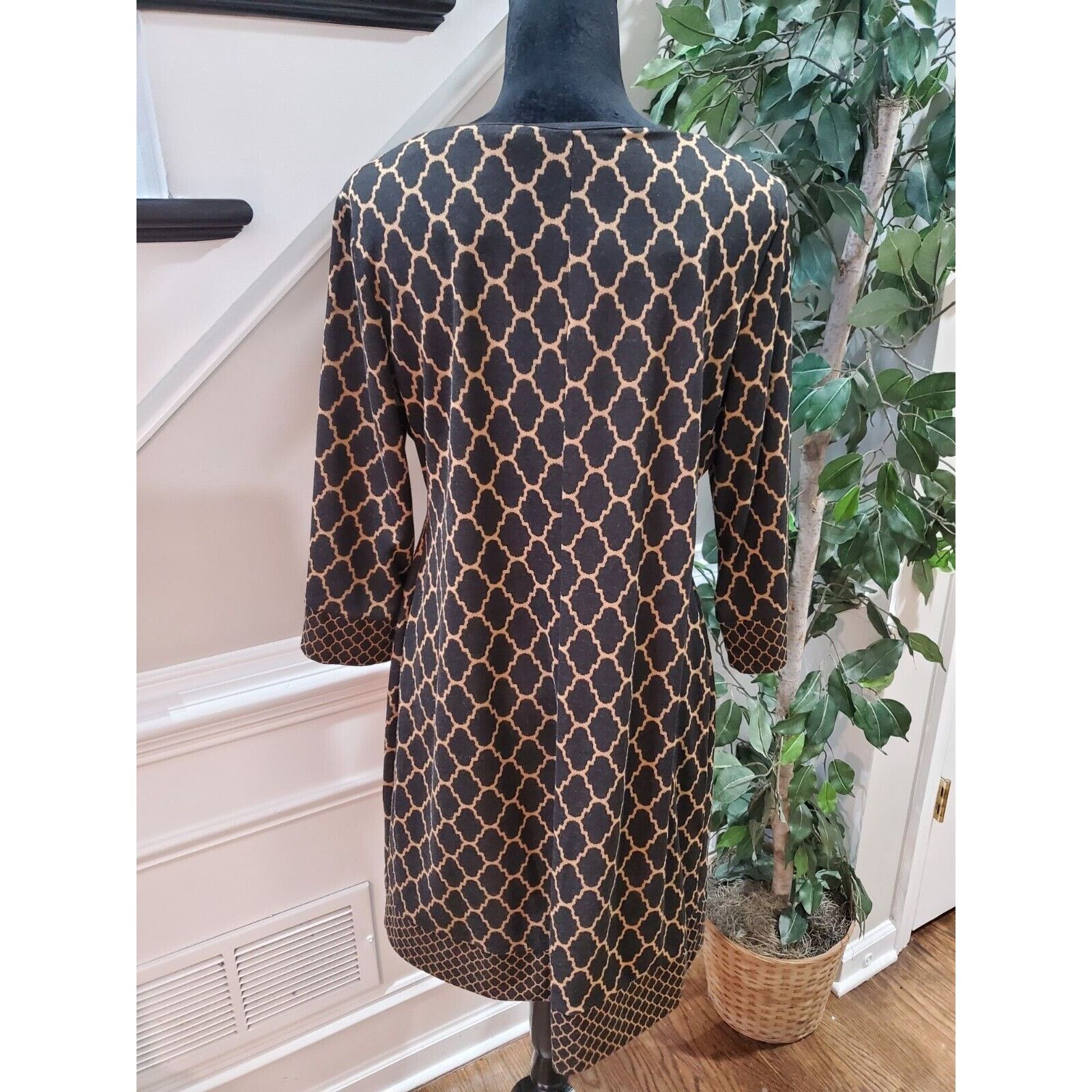 Other Ronni Nicole Polyester Long Sleeve Knee Length Dress 12 Size XL / US 12-14 / IT 48-50 - 8 Thumbnail