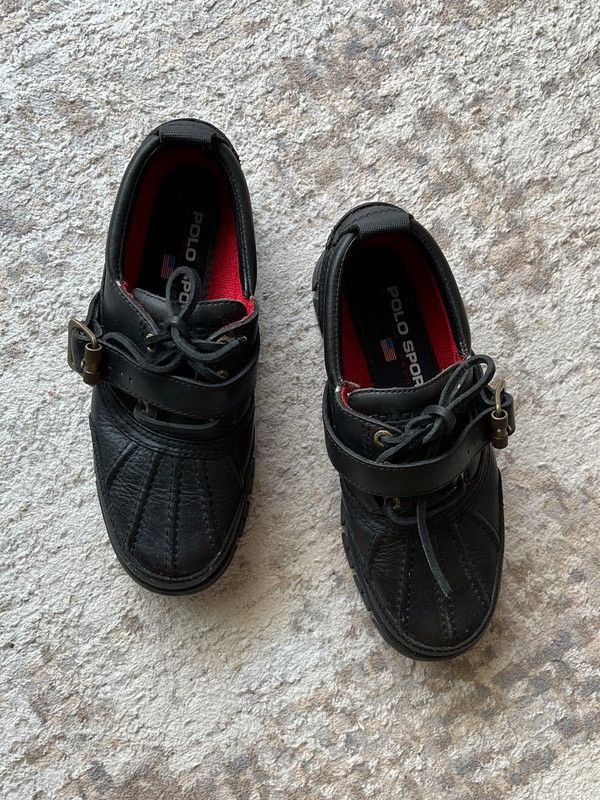 Polo Ralph Lauren OG Ralph Lauren Polo Sport Vintage 90s Women’s Leather Boots Size US 5.5 / IT 35.5 - 3 Thumbnail