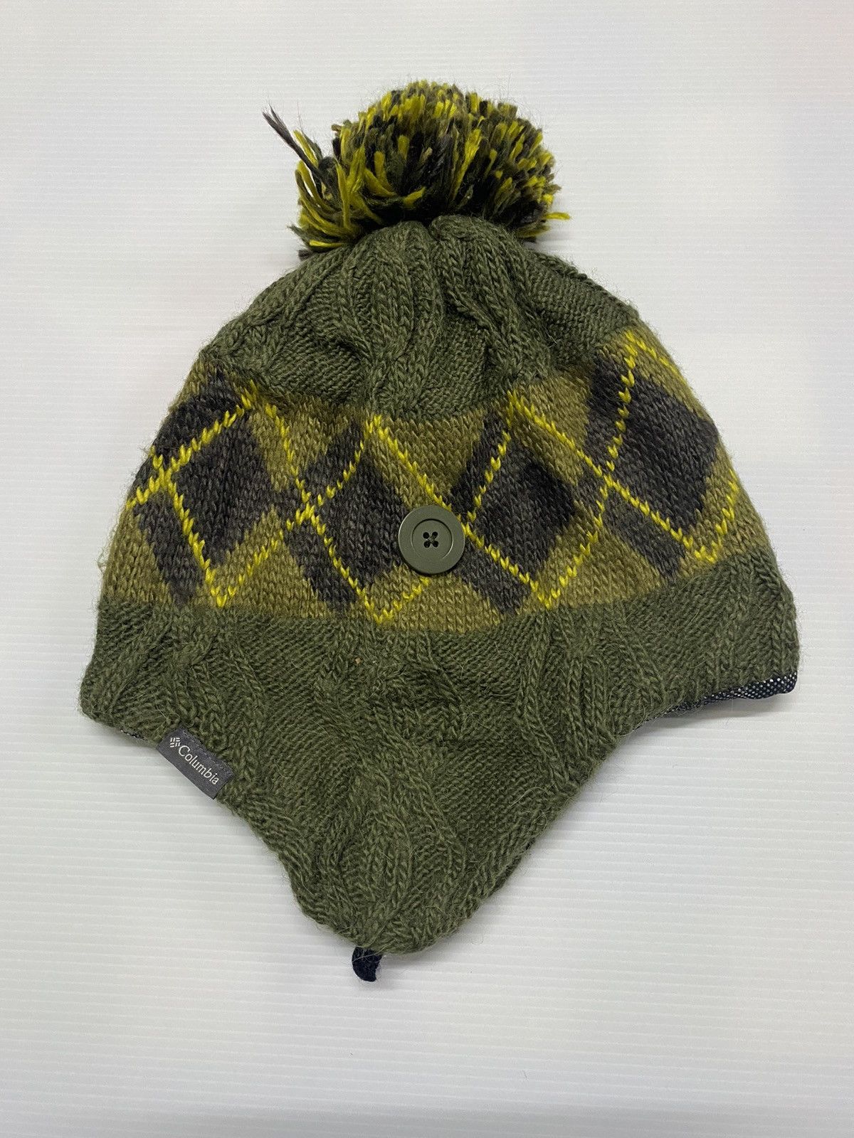 Columbia Columbia Knitted Earflap Beanie Hat Size ONE SIZE - 1 Thumbnail