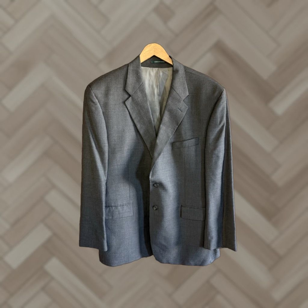 Ralph Lauren Lauren Ralph Lauren Blazer Wool Gray Mens 46R Macys Size 46R - 1 Thumbnail