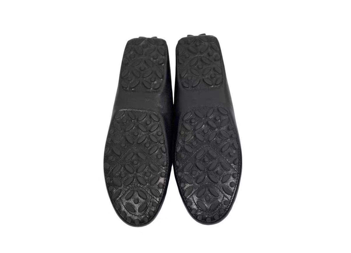 Salvatore Ferragamo Salvatore Ferragamo Gancini Leather Driving Loafers J31 Size US 5.5 / EU 38 - 5 Thumbnail