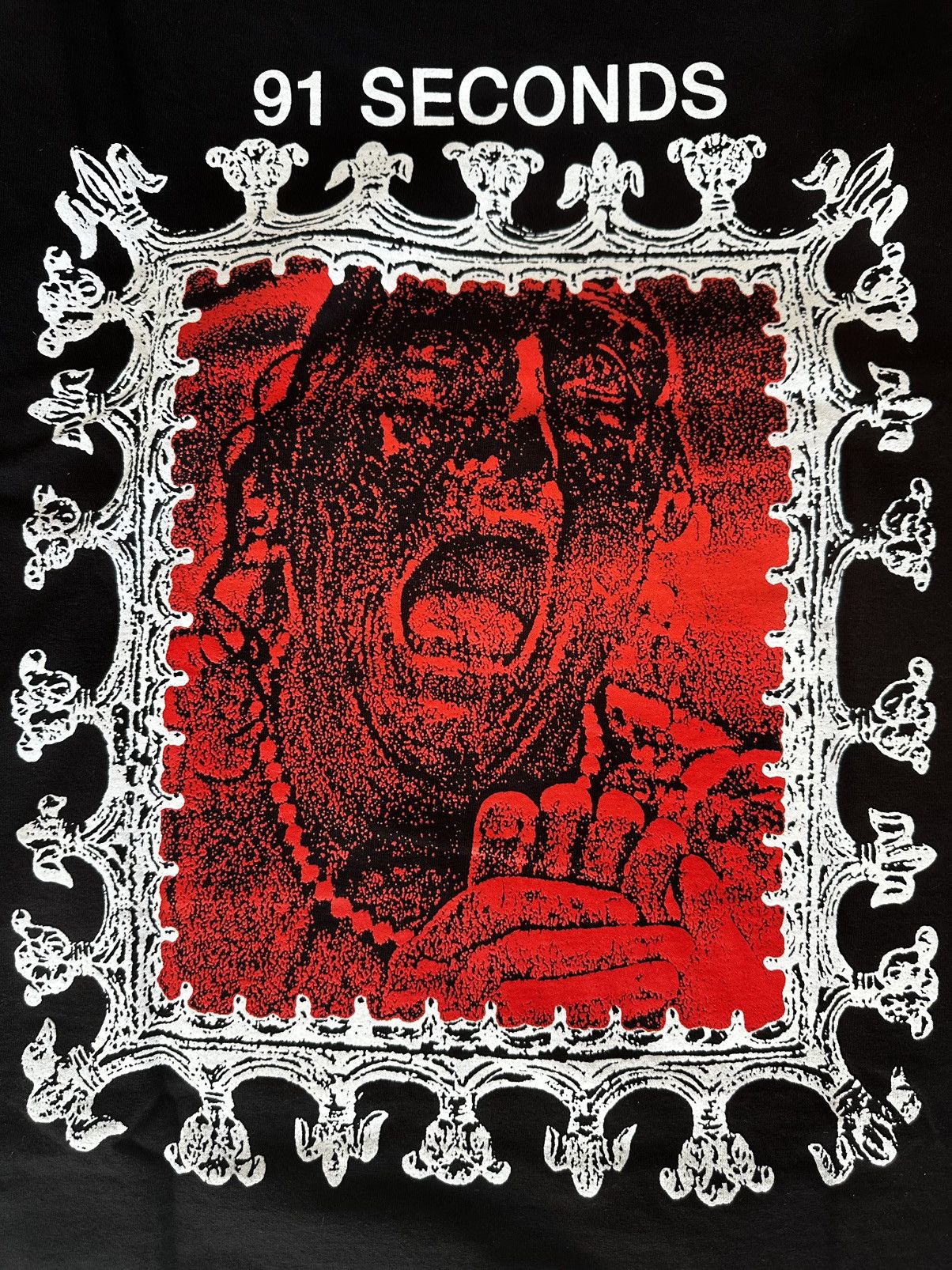 A24 × Online Ceramics Online Ceramics x Talk To Me Speak Of The Devil Tee - Large Size US L / EU 52-54 / 3 - 7 Thumbnail