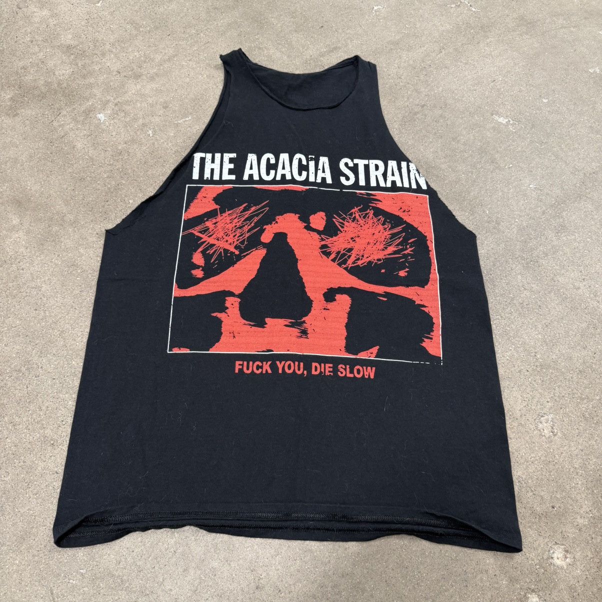 Band Tees THE ACACIA STRAIN FUCK YOU DIE SLOW BAND GRUNGE TANK TOP Size US L / EU 52-54 / 3 - 1 Thumbnail