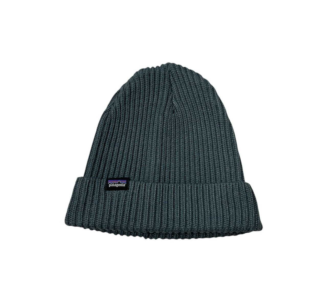 Patagonia Patagonia heavy fisherman recycled ribbed knit beanie logo Size ONE SIZE - 1 Thumbnail