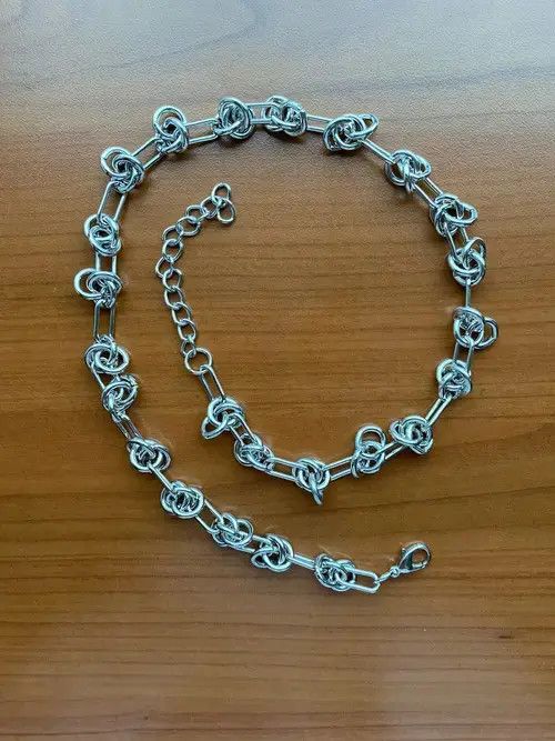 Jewelry Thorns Knot Chain Necklace Size ONE SIZE - 4 Thumbnail