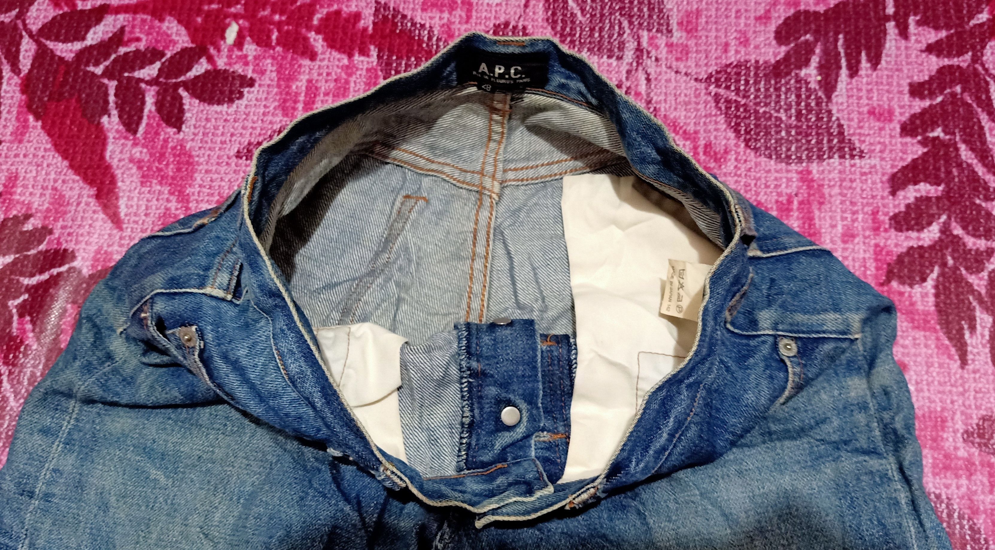 A.P.C. A.p.c. selvedge distressed jeans Size US 27 - 6 Thumbnail