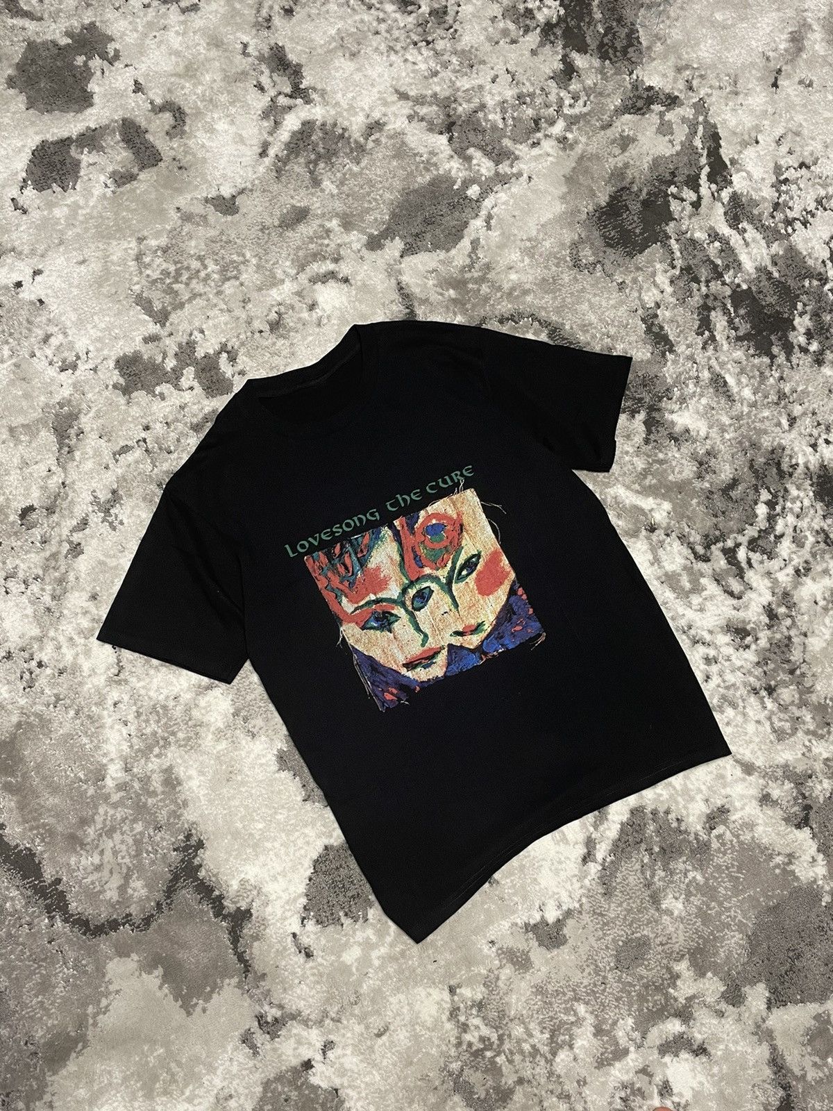 Band Tees × Vintage Vintage The Cure Lovesong 90s Vibe Rock Band T-shirt Size US M / EU 48-50 / 2 - 2 Thumbnail