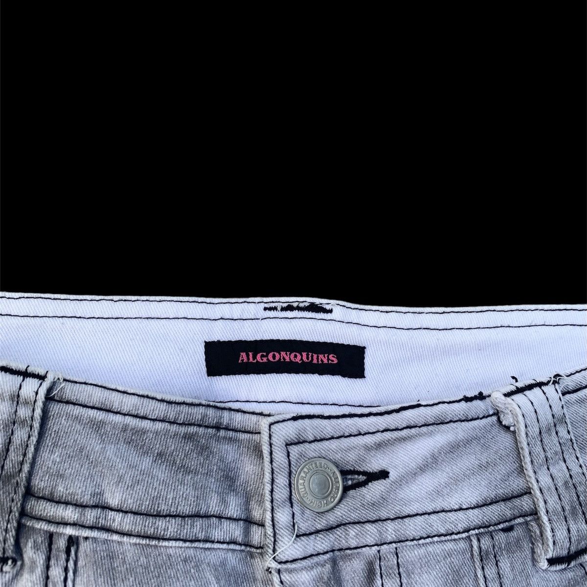 Japanese Brand Japanese Brand ALGONQUINS Denim Flares Jeans Punk zipper Size US 28 / EU 44 - 2 Thumbnail