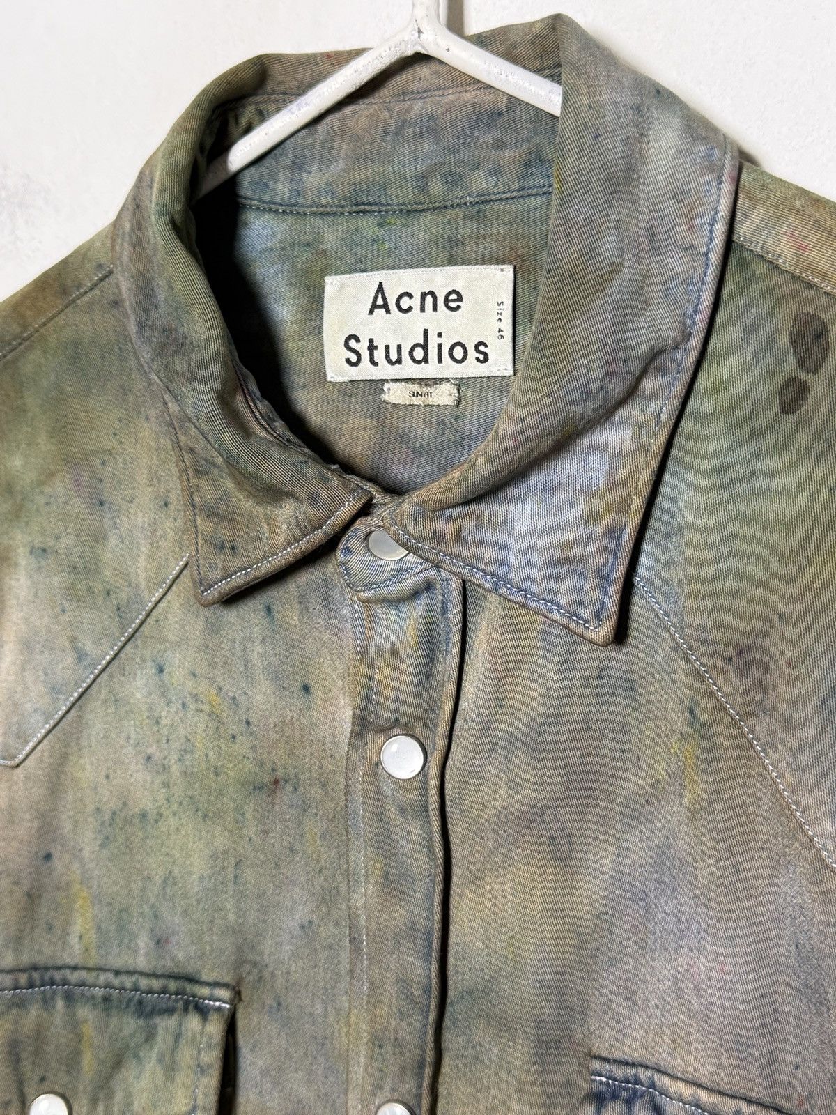 Acne Studios acne studios mechanik denim western shirt Size US M / EU 48-50 / 2 - 4 Thumbnail