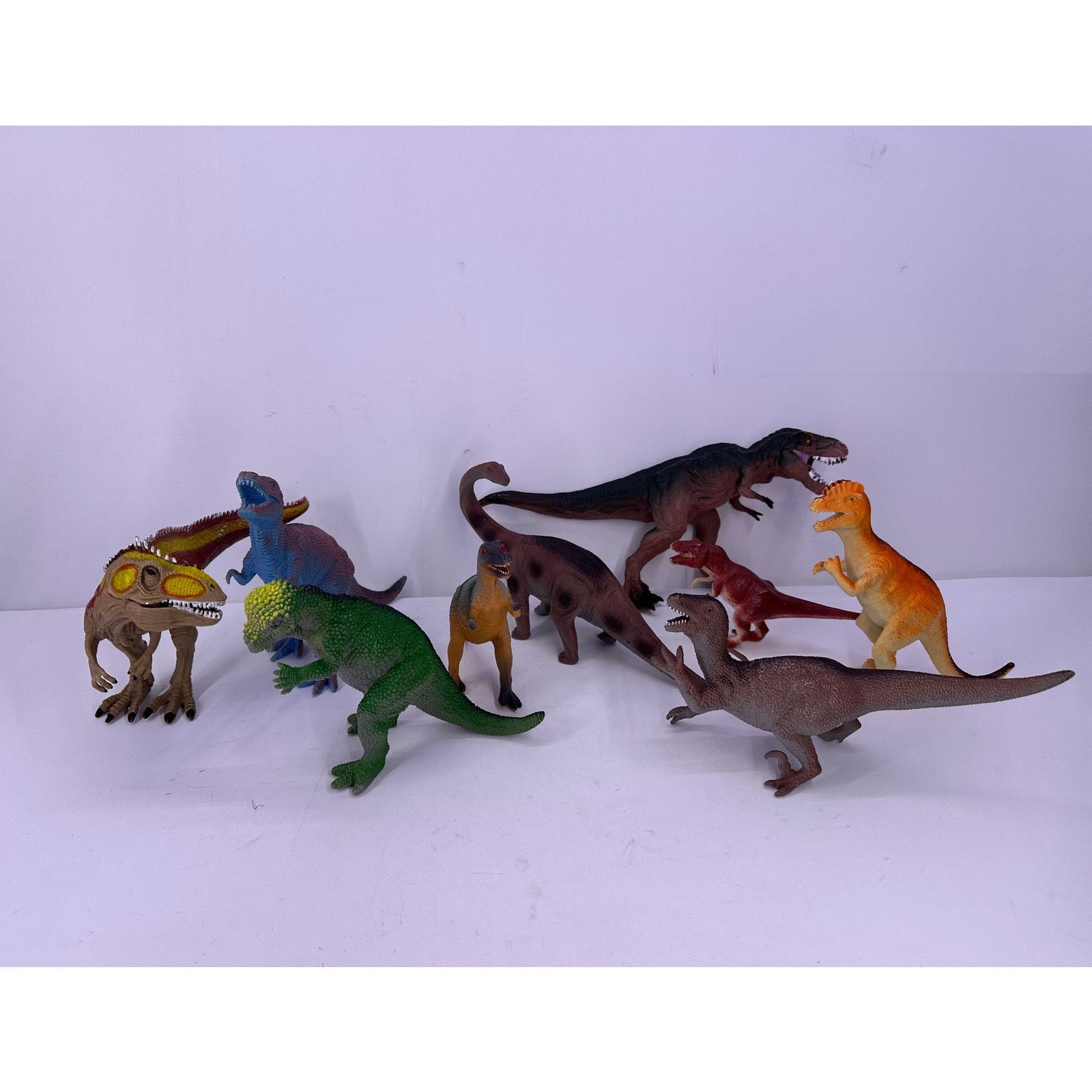 & Other Stories Large Dinosaur Hard Plastic Figures Bundle of 9 Size ONE SIZE - 2 Thumbnail