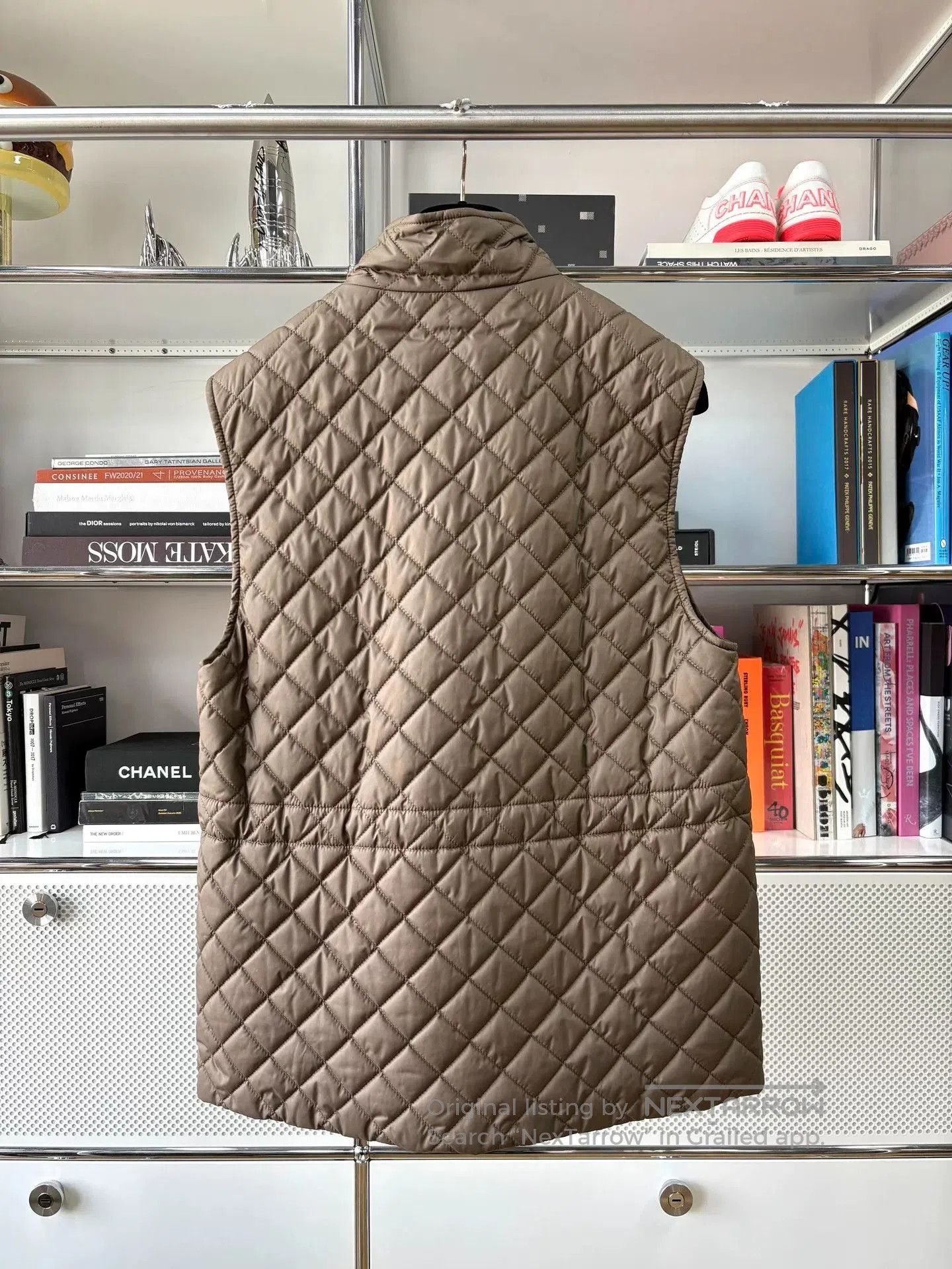 Hermes Hermes Quilted Sleeveless Vest Gray. Size US S / EU 44-46 / 1 - 3 Thumbnail