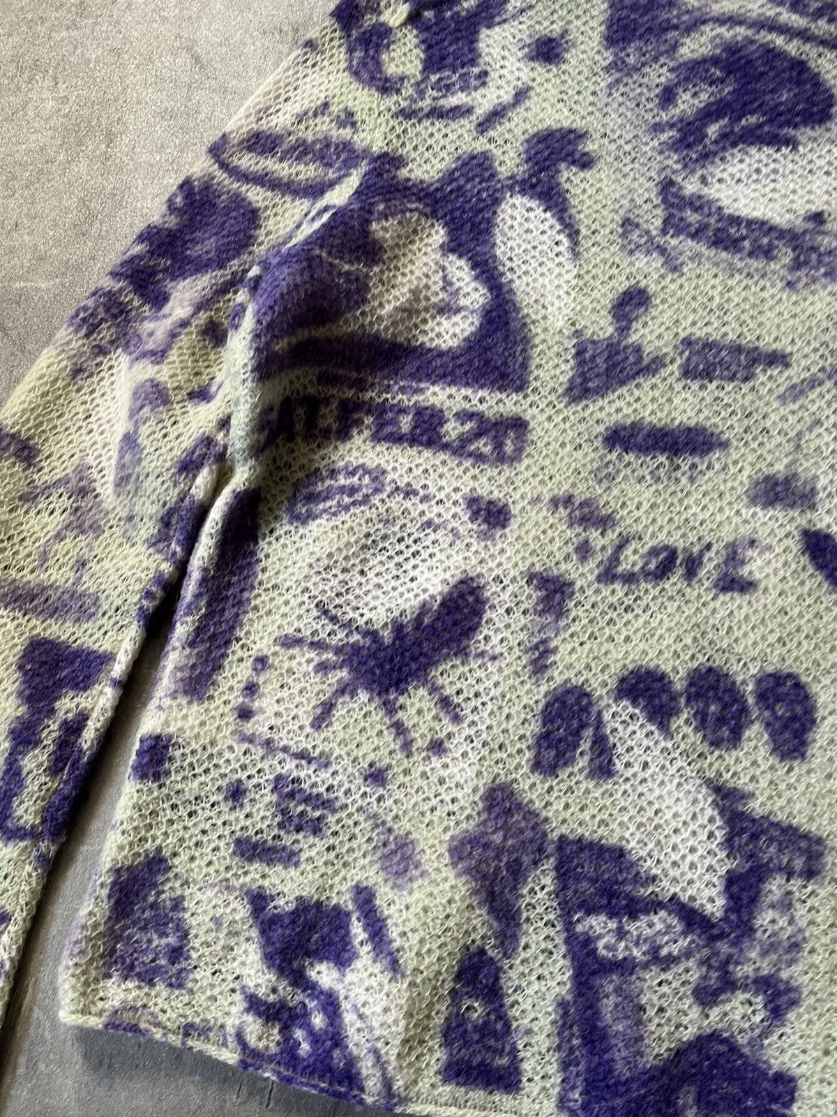 Acne Studios Acne Studios Rave Poster Scribble FW19 sweater Size US M / EU 48-50 / 2 - 7 Thumbnail