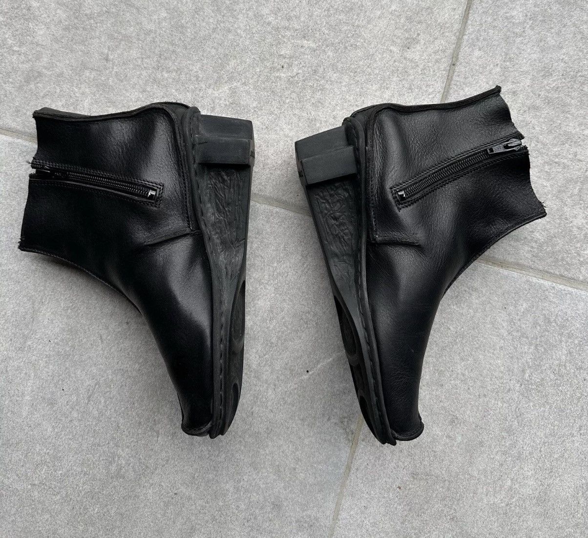 Trippen Trippen Womens Black Shoes Zip Up Ankle Boots Size 38 Size US 7.5 / IT 37.5 - 5 Thumbnail