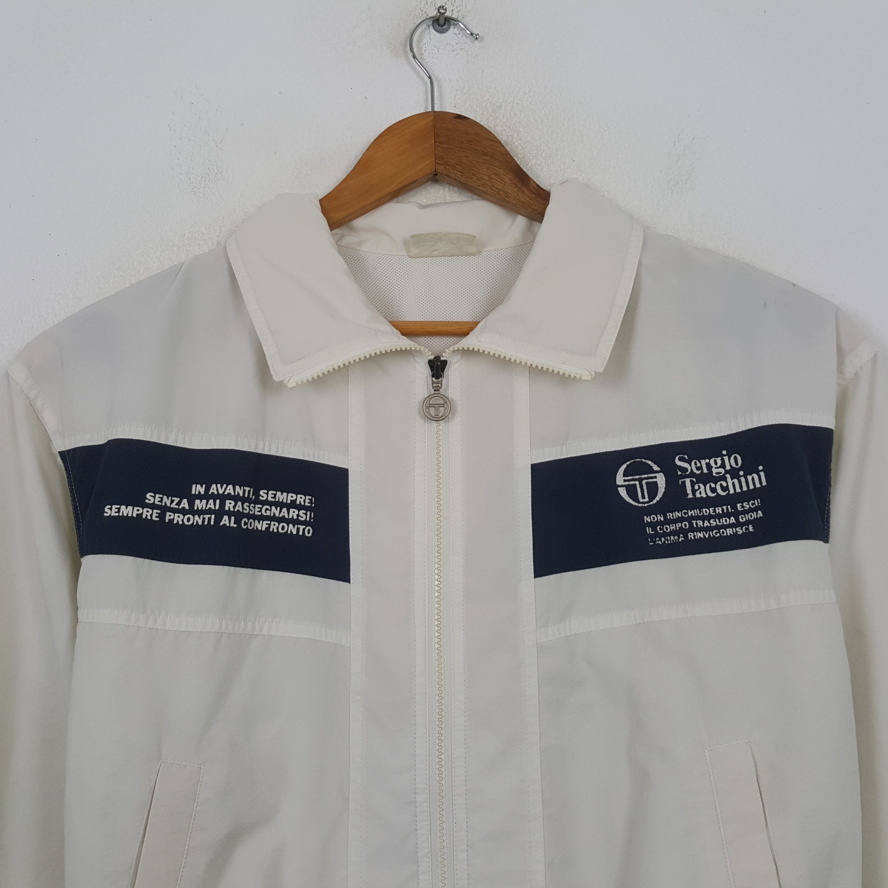 Sergio Tacchini Vintage Sergio Tacchini Italian Sportswear Jacket RR4 Size US L / EU 52-54 / 3 - 2 Thumbnail
