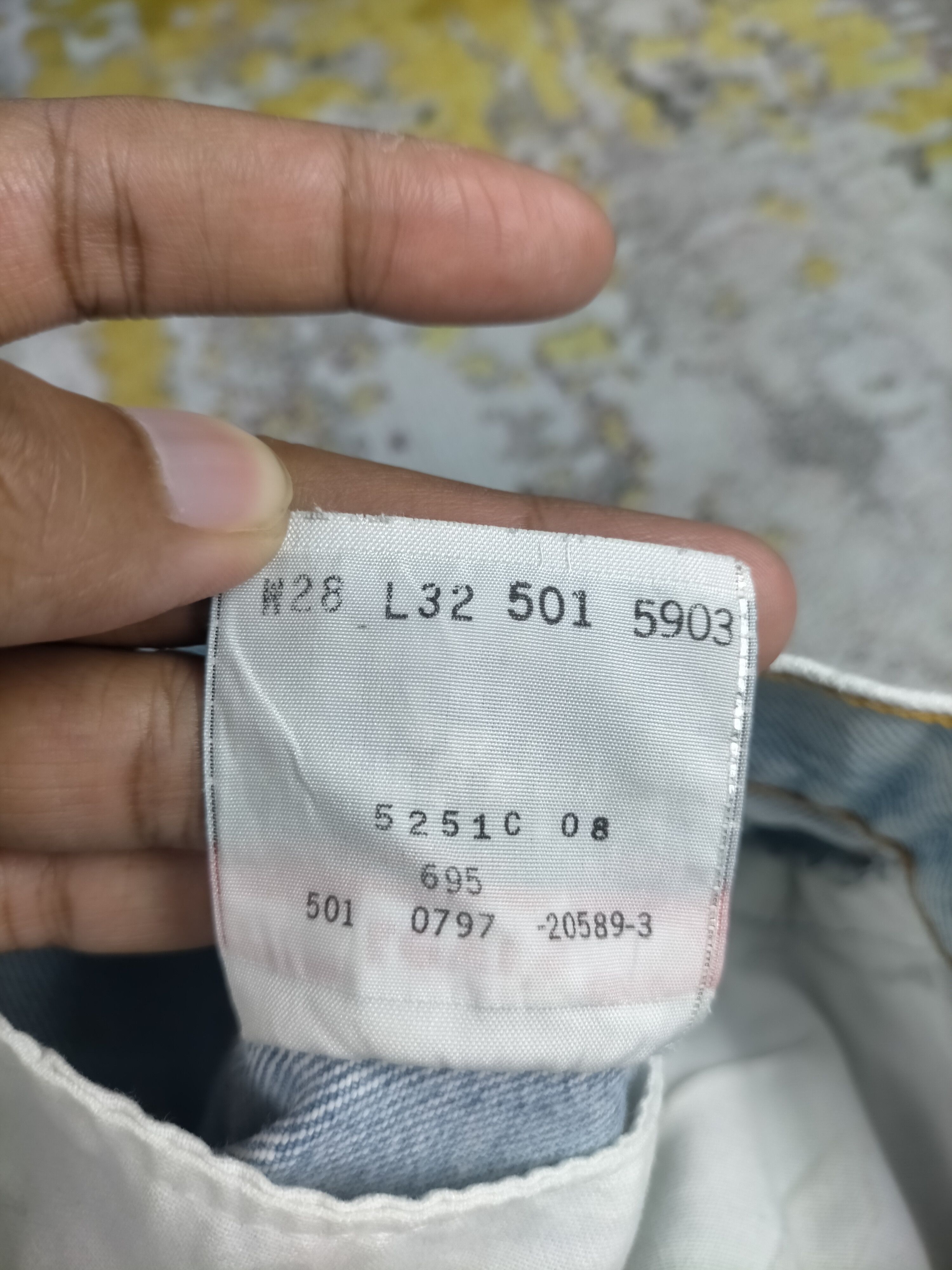 Kapital 🔥Crazy Levis 501 Stone Wash Faded Distressed Jeans Size US 28 / EU 44 - 8 Thumbnail