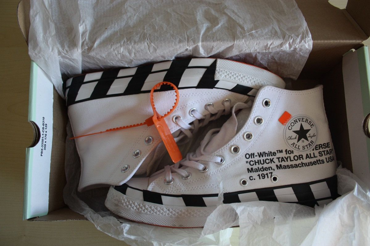 Converse × Off-White Converse X off white Size US 8.5 / EU 41-42 - 5 Thumbnail