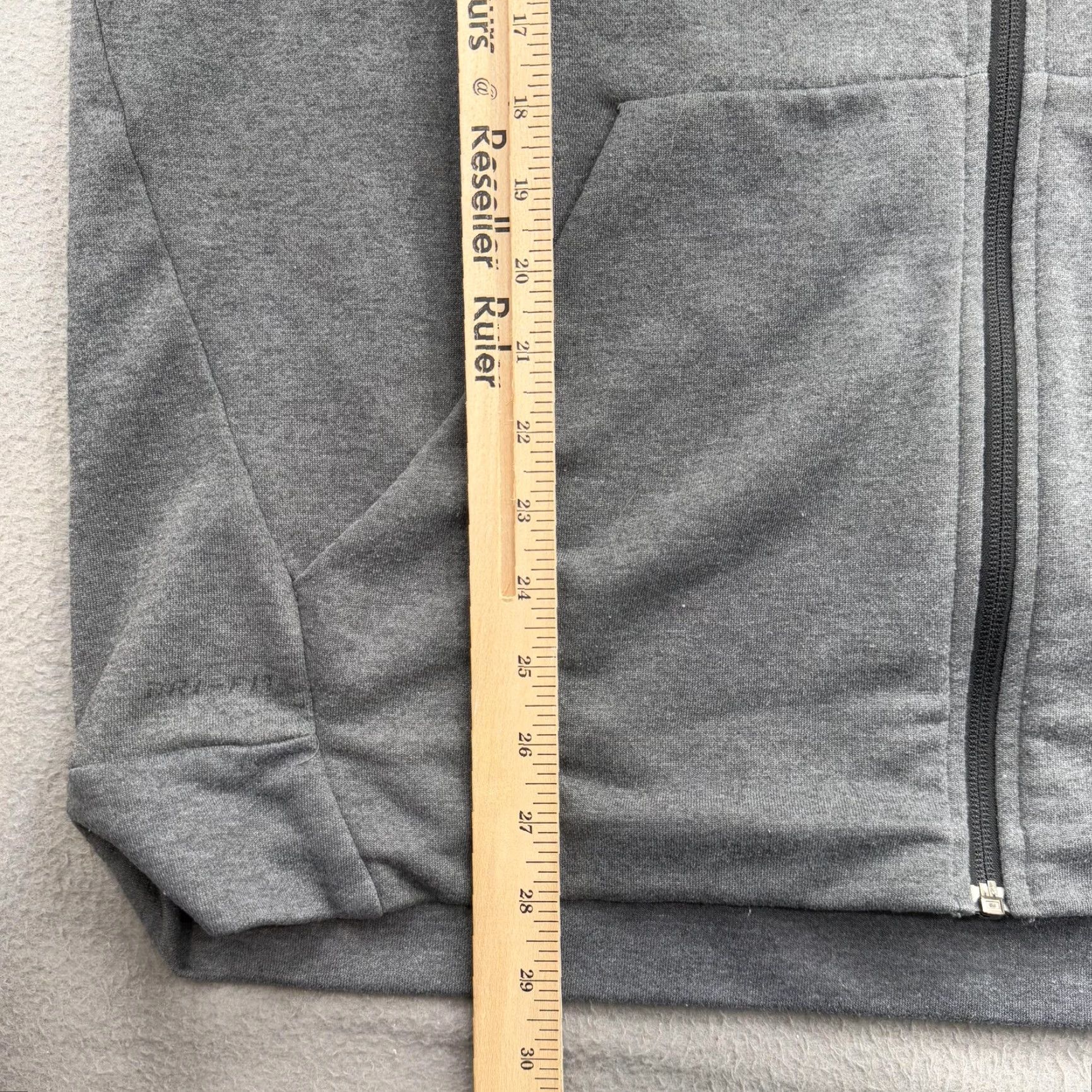 Nike Nike Dri-FIT Hoodie Mens 2XL Gray Full Zip Athletic Training Sweatshirt Workout Size US XXL / EU 58 / 5 - 6 Thumbnail